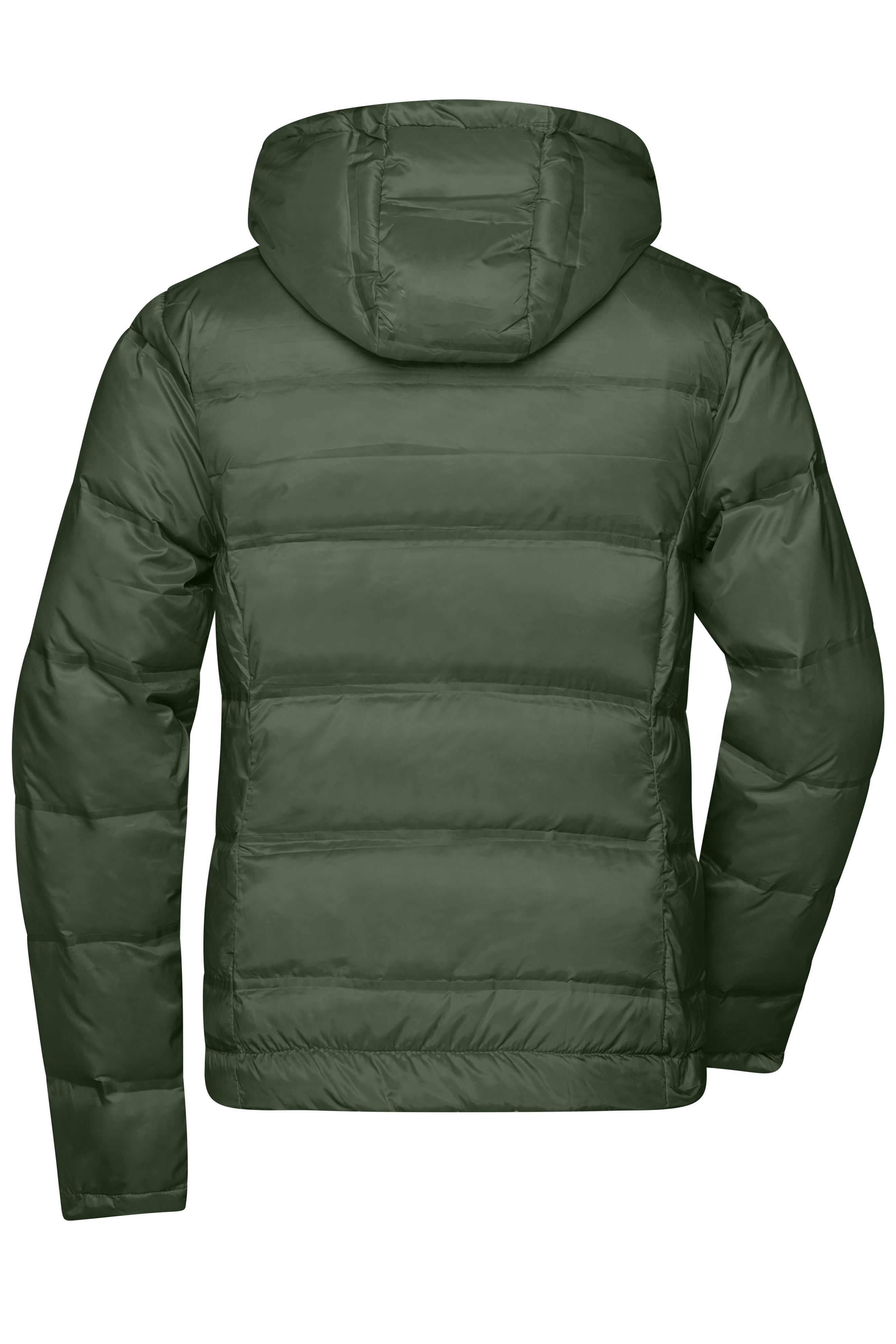 Ladies' Hooded Down Jacket JN1151 Daunenjacke mit Kapuze in neuem Design, Steppung der Jacke ist geklebt und nicht genäht