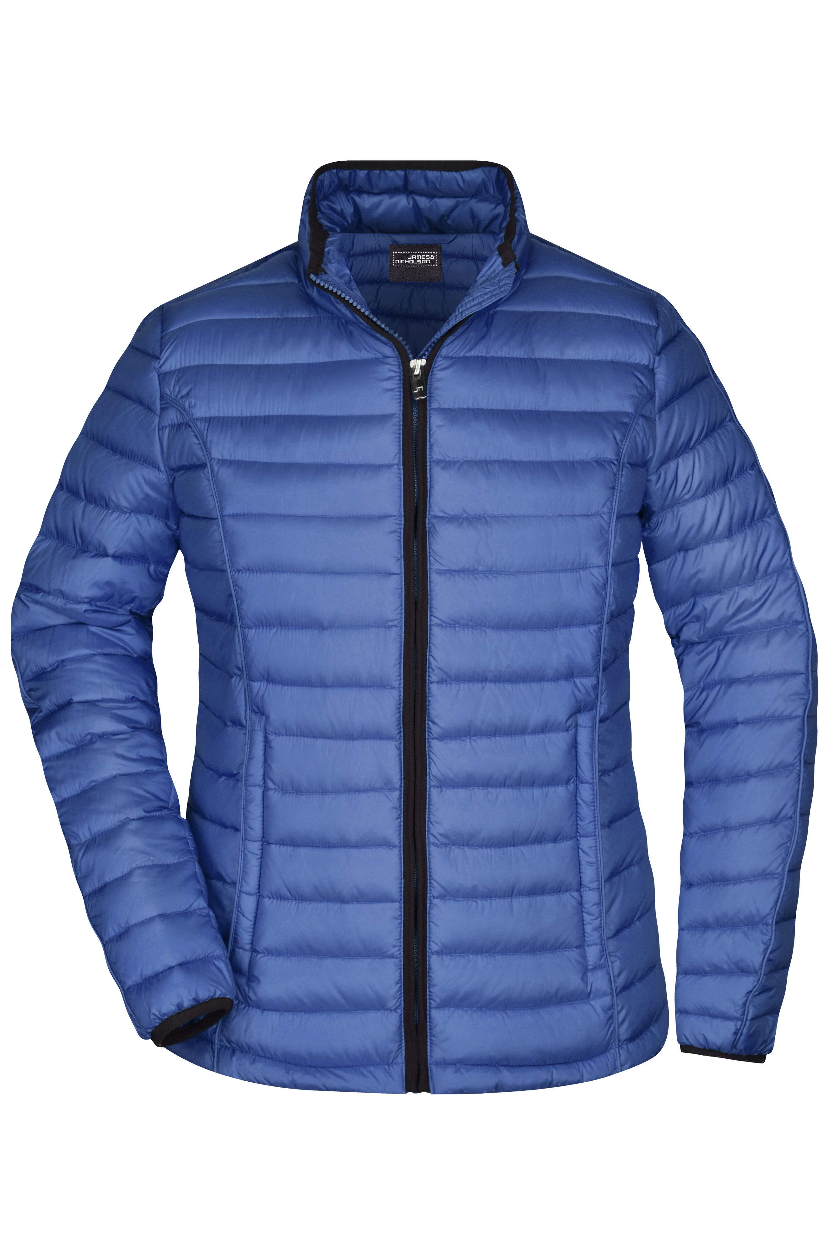 Ladies' Quilted Down Jacket JN1081 Sportliche Daunenjacke mit Stehkragen