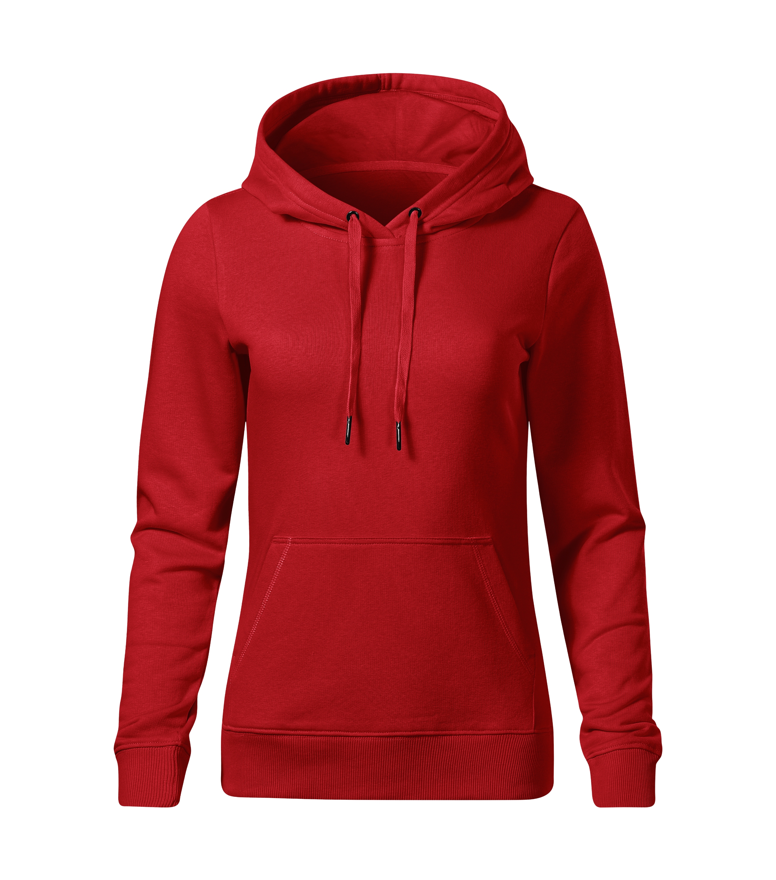 Basic Damen Pullover - BREAK (GRS) 841 Damen - leicht taillierter Schnitt mit Seitennähten und aufgesetzte Kängurutaschen - Sweatshirt