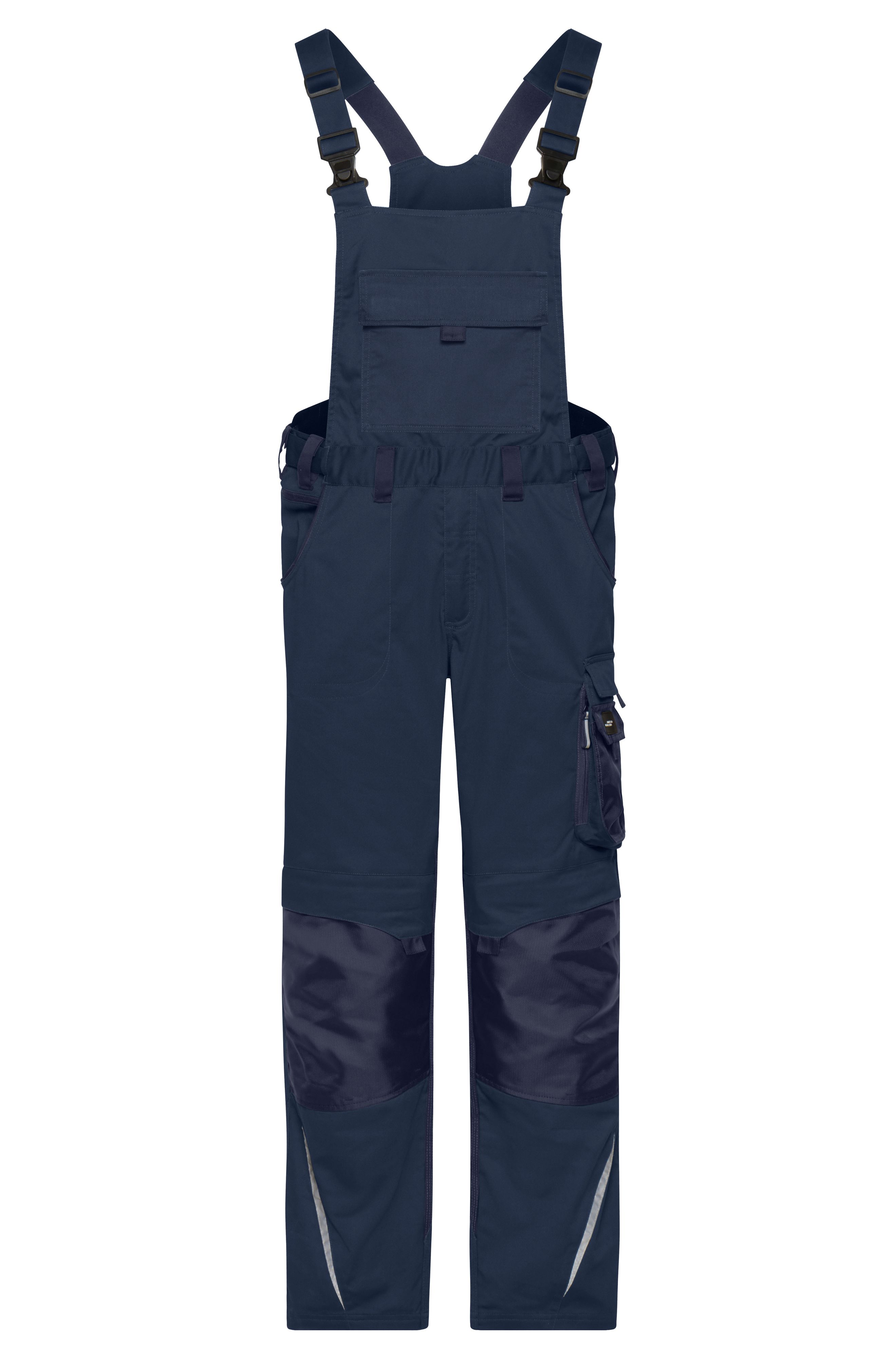 Workwear Pants with Bib - STRONG - JN1833 Spezialisierte Latzhose mit funktionellen Details und flexibel einstellbarem, elastischen Bund Workwear Pants with Bib - STRONG - JN1833 Spezialisierte Latzhose mit funktionellen Details und flexibel einstellbarem, elastischen Bund
