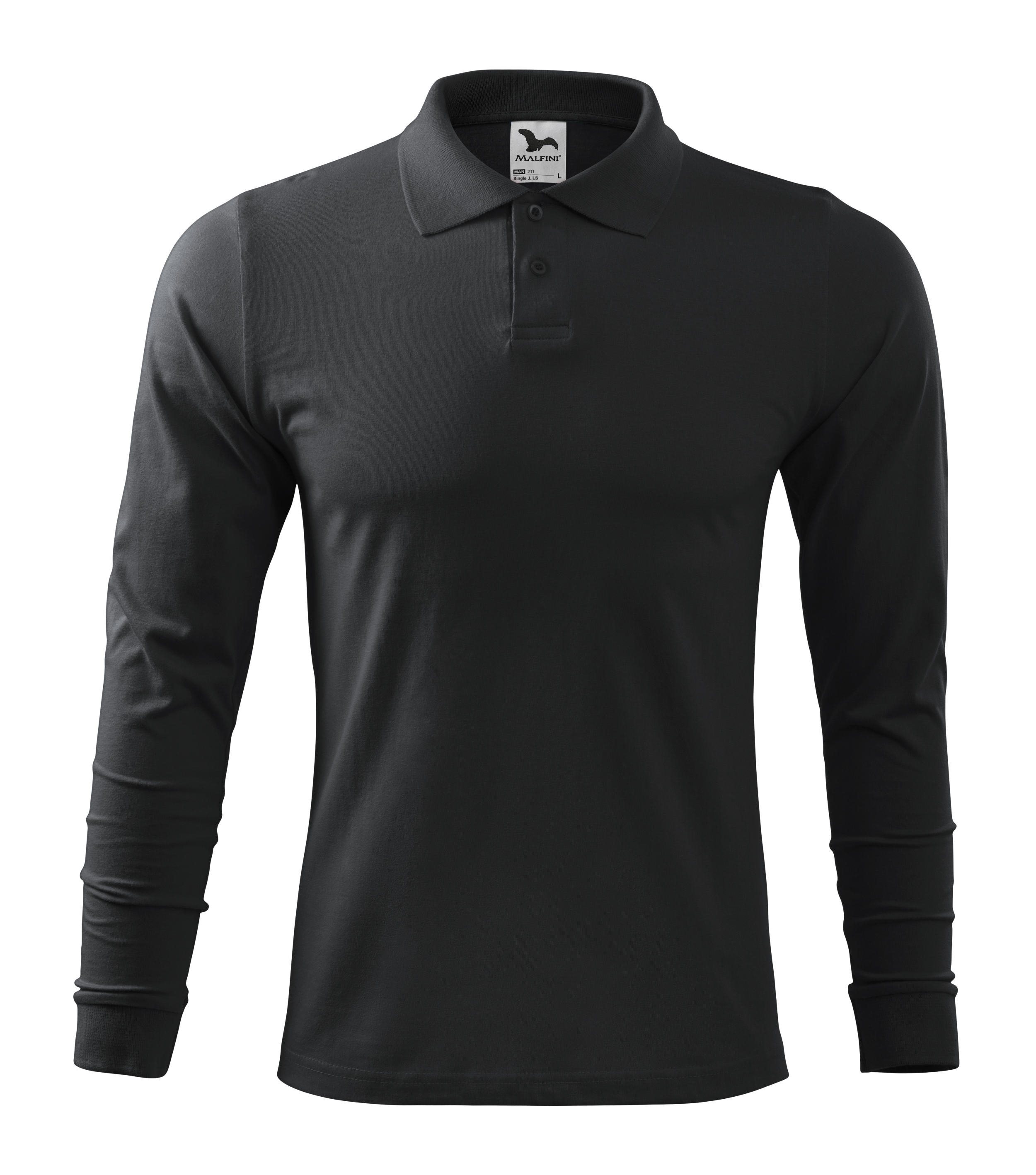 Single J. LS 211 Polohemd Herren