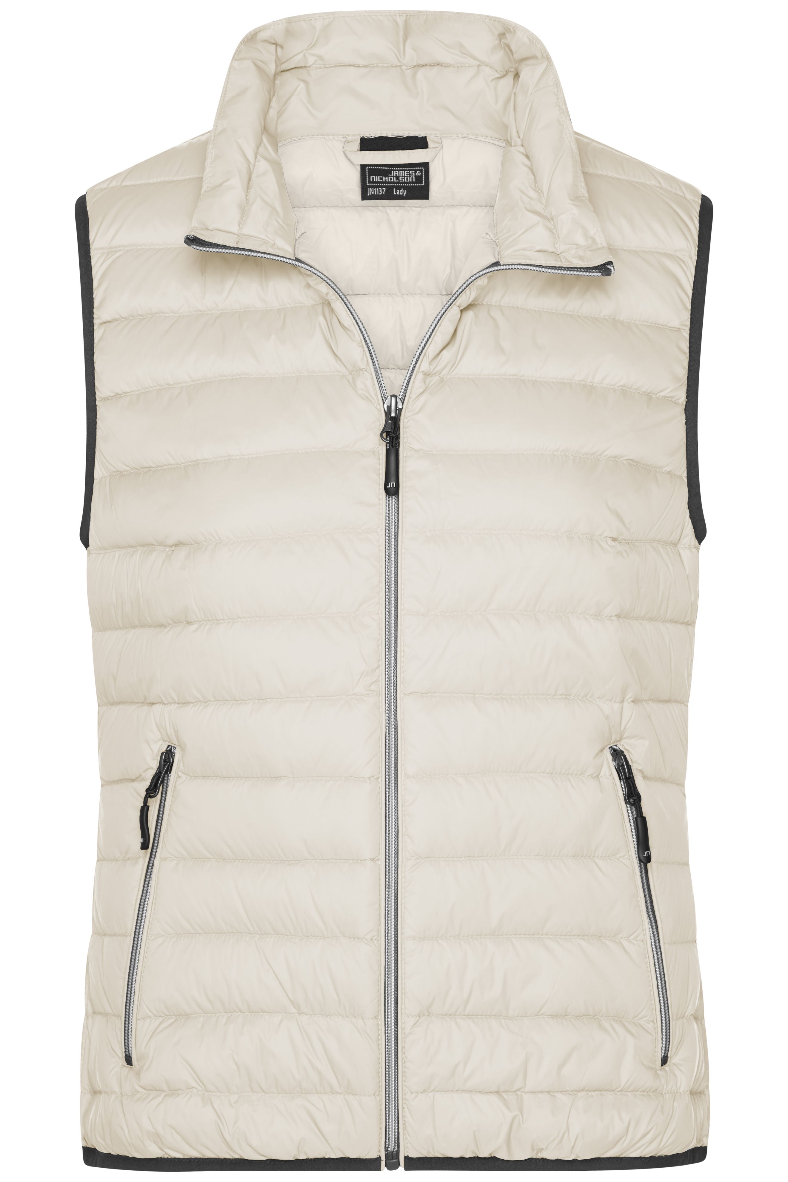 Ladies' Down Vest JN1137 Leichte Daunenweste im klassischen Design