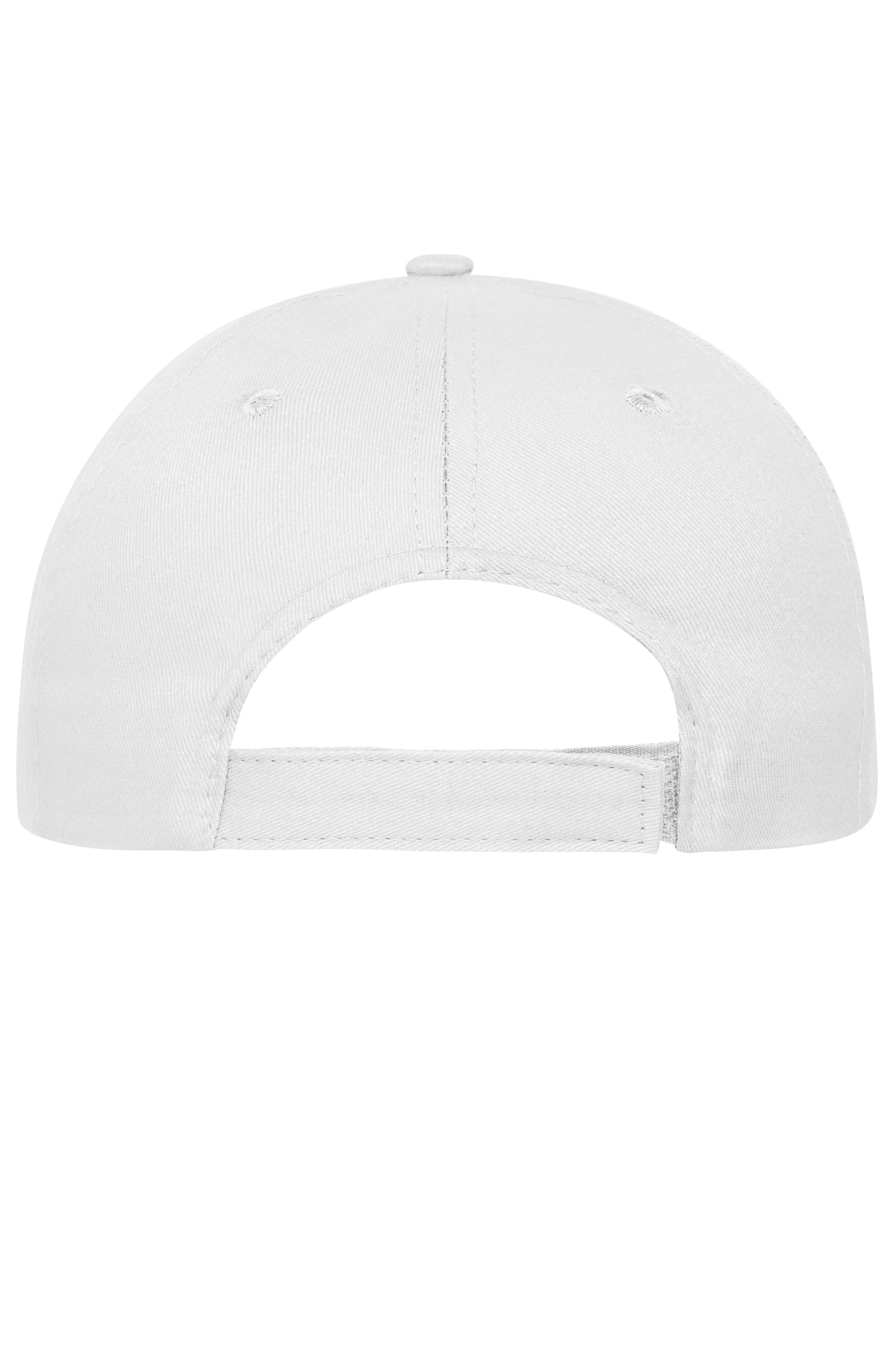 5 Panel Cap Bio Cotton MB6237 5 Panel Cap mit ungebürsteter Oberfläche