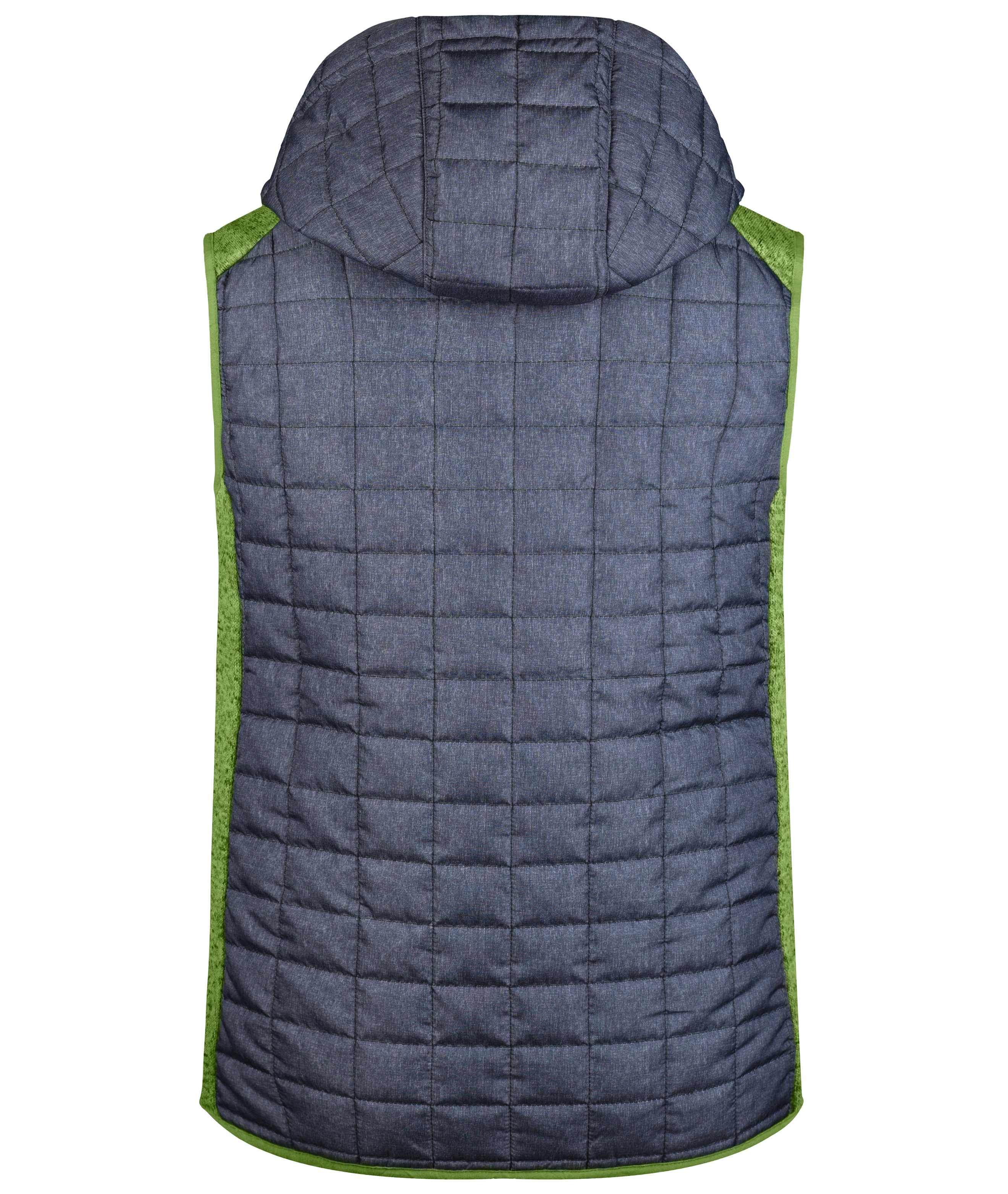 Men's Knitted Hybrid Vest JN768 Weste im stylischen Materialmix