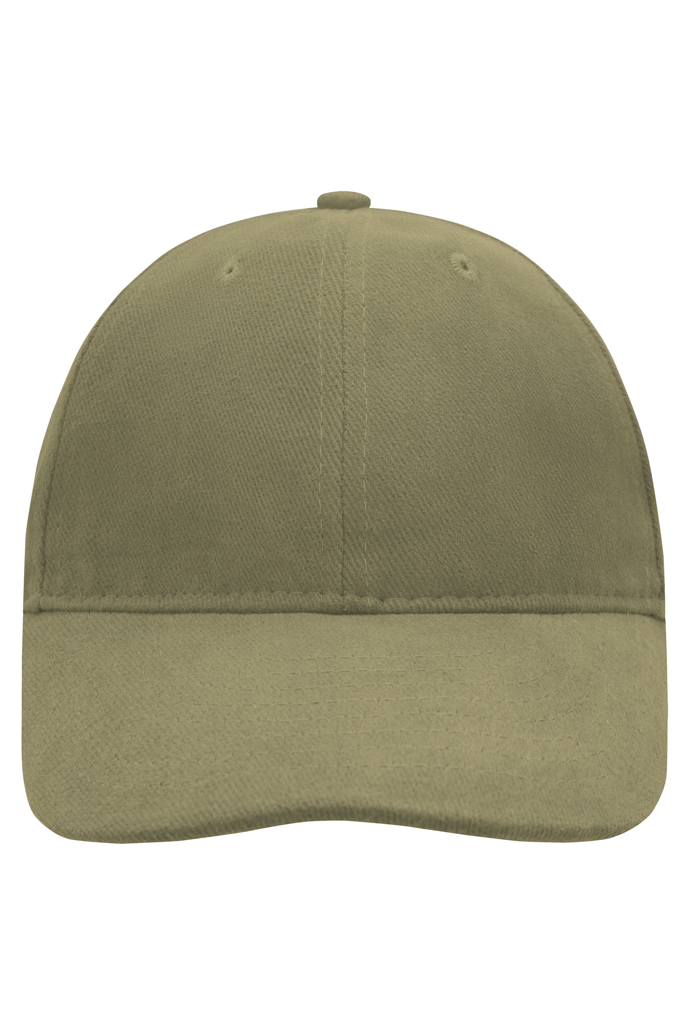 6 Panel Softlining Raver Cap MB6126 Hochwertiges 6 Panel Cap mit leichter Laminierung für einfaches Besticken