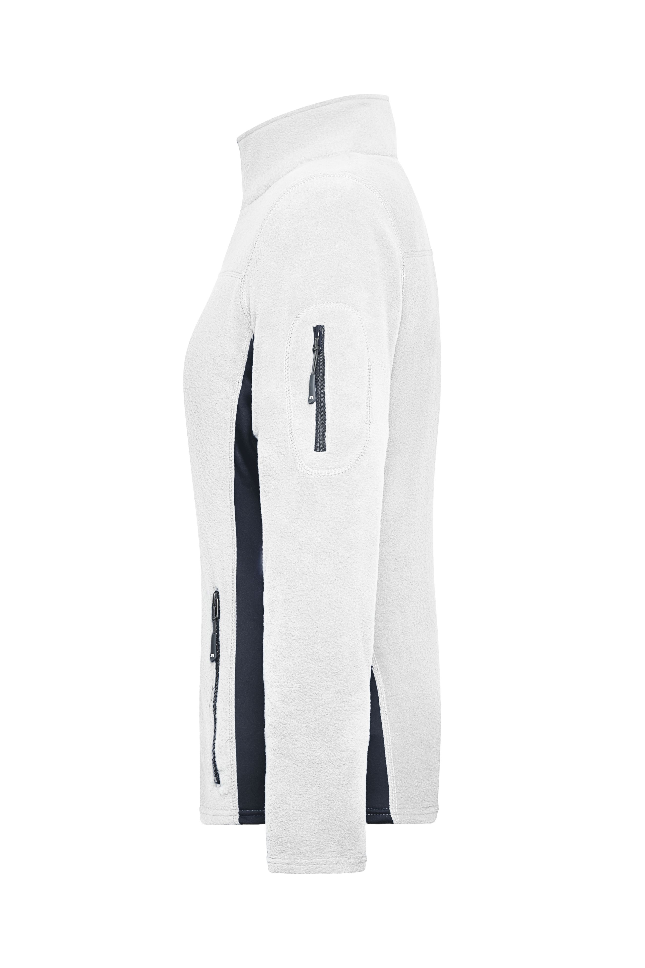 Ladies' Workwear Fleece Jacket - STRONG - JN841 Strapazierfähige Fleece Jacke im Materialmix Ladies' Workwear Fleece Jacket - STRONG - JN841 Strapazierfähige Fleece Jacke im Materialmix