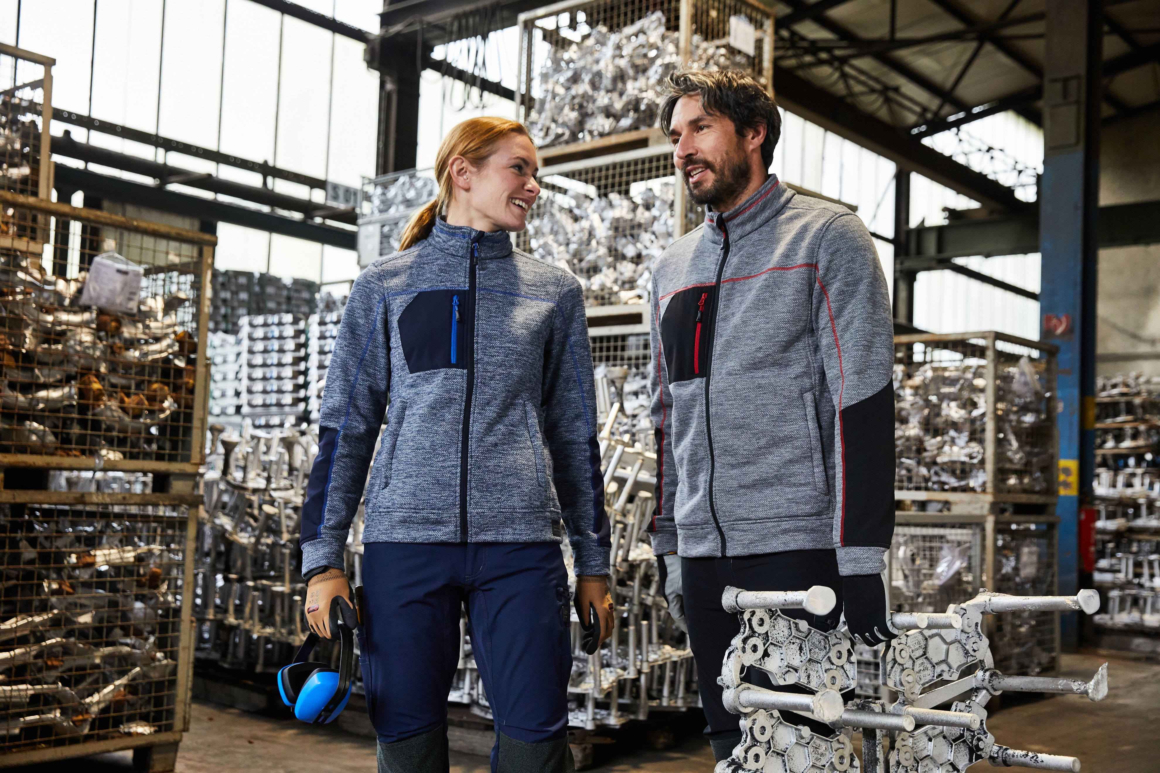 Ladies' Structure Fleece Jacket JN1817 Pflegeleichte Strick-Fleecejacke für Arbeit und Freizeit Ladies' Structure Fleece Jacket JN1817 Pflegeleichte Strick-Fleecejacke für Arbeit und Freizeit