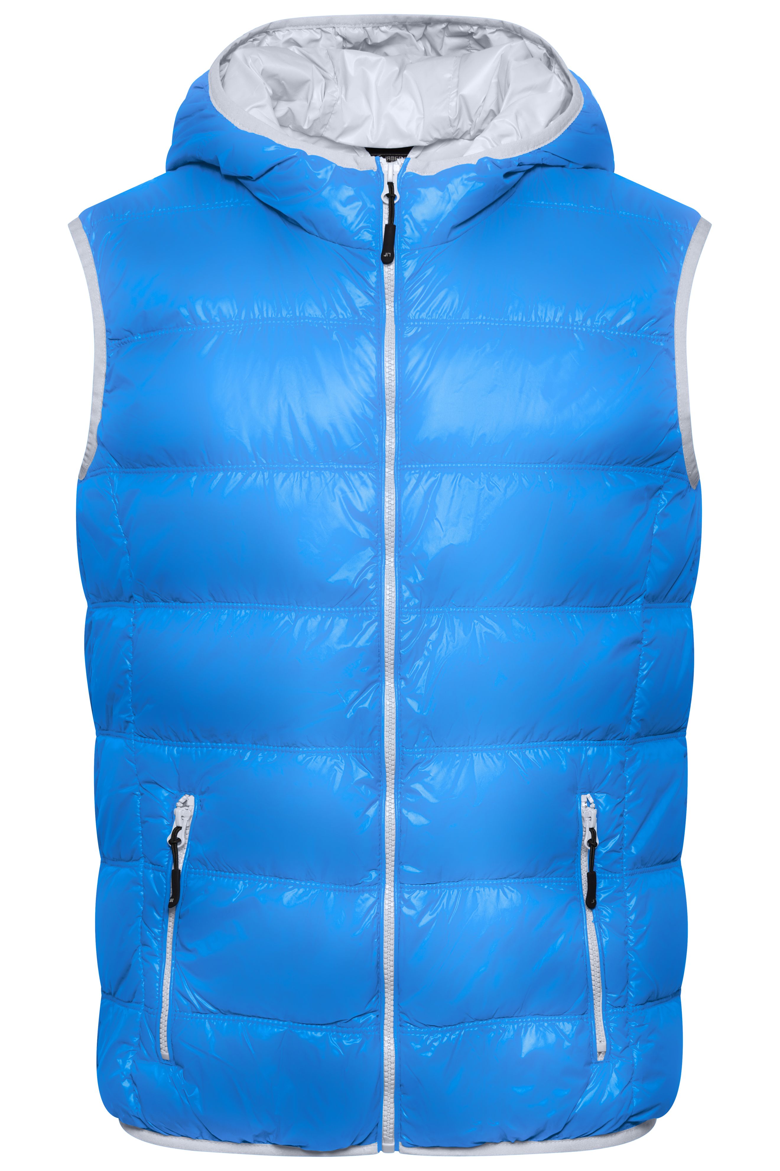 Men's Down Vest JN1062 Ultraleichte sportliche Daunenweste mit Kapuze