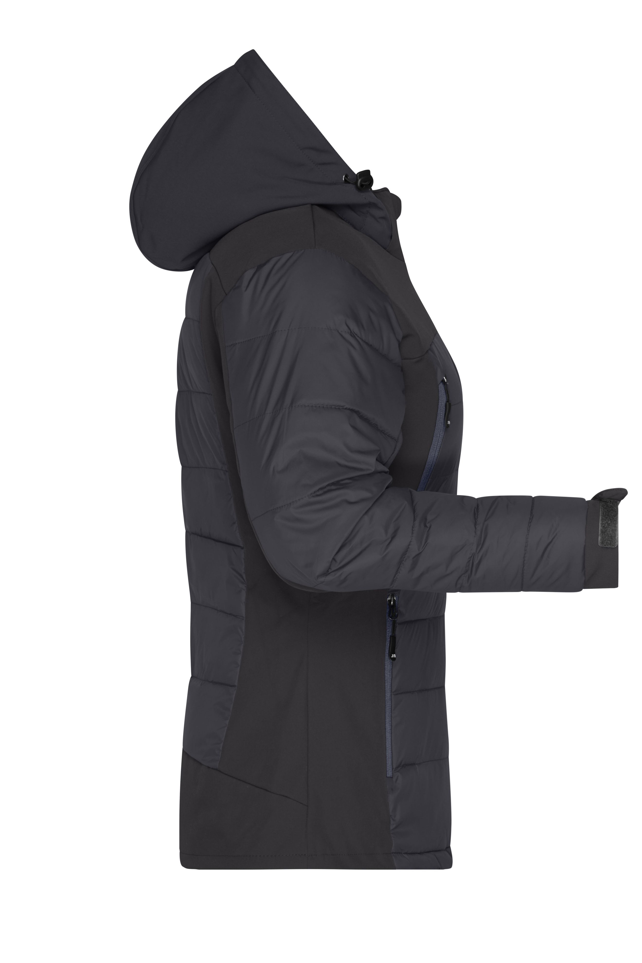 Ladies' Outdoor Hybrid Jacket JN1049 Thermojacke in attraktivem Materialmix