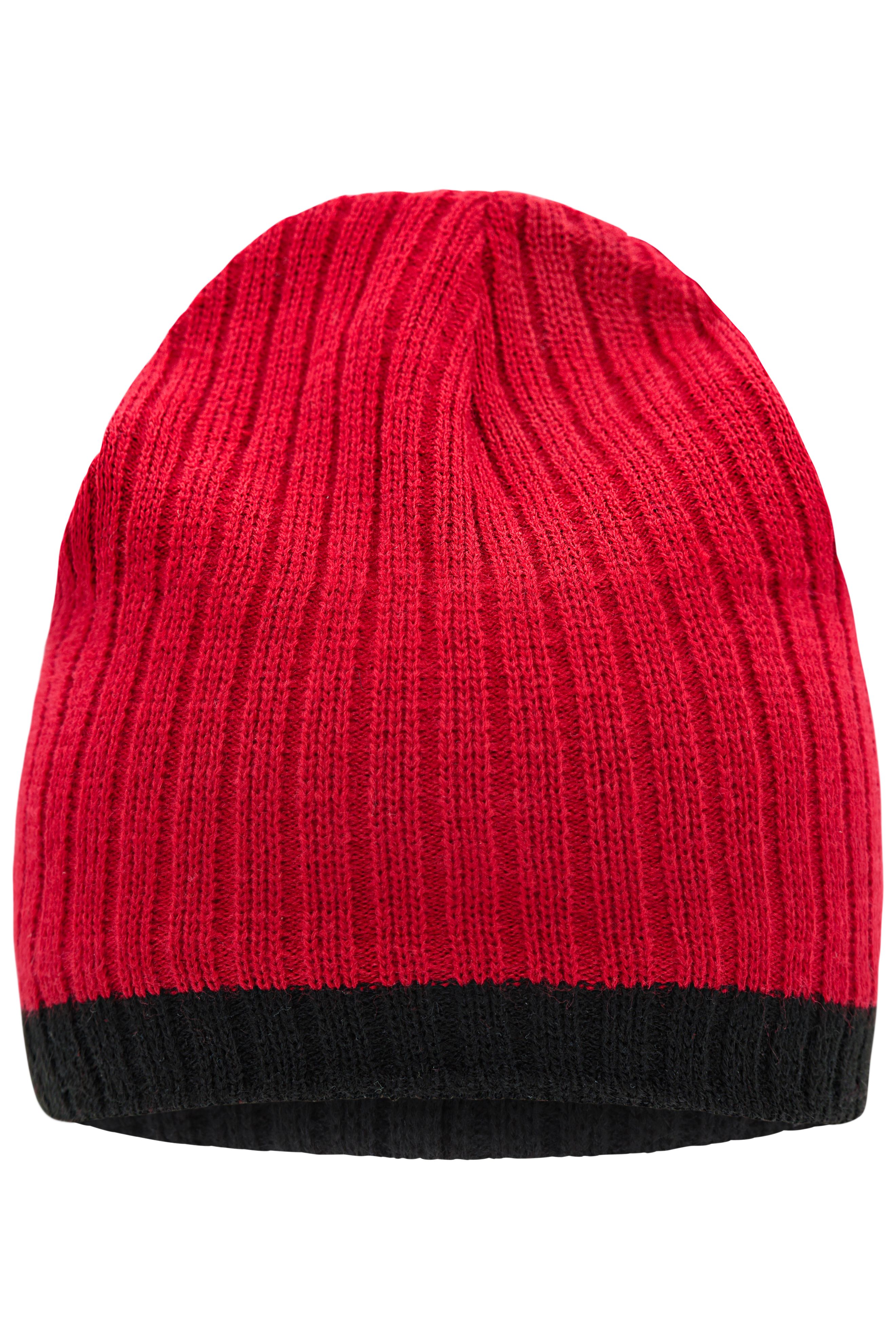 Knitted Hat MB7102 Strickmütze in klassischer Ripp-Optik