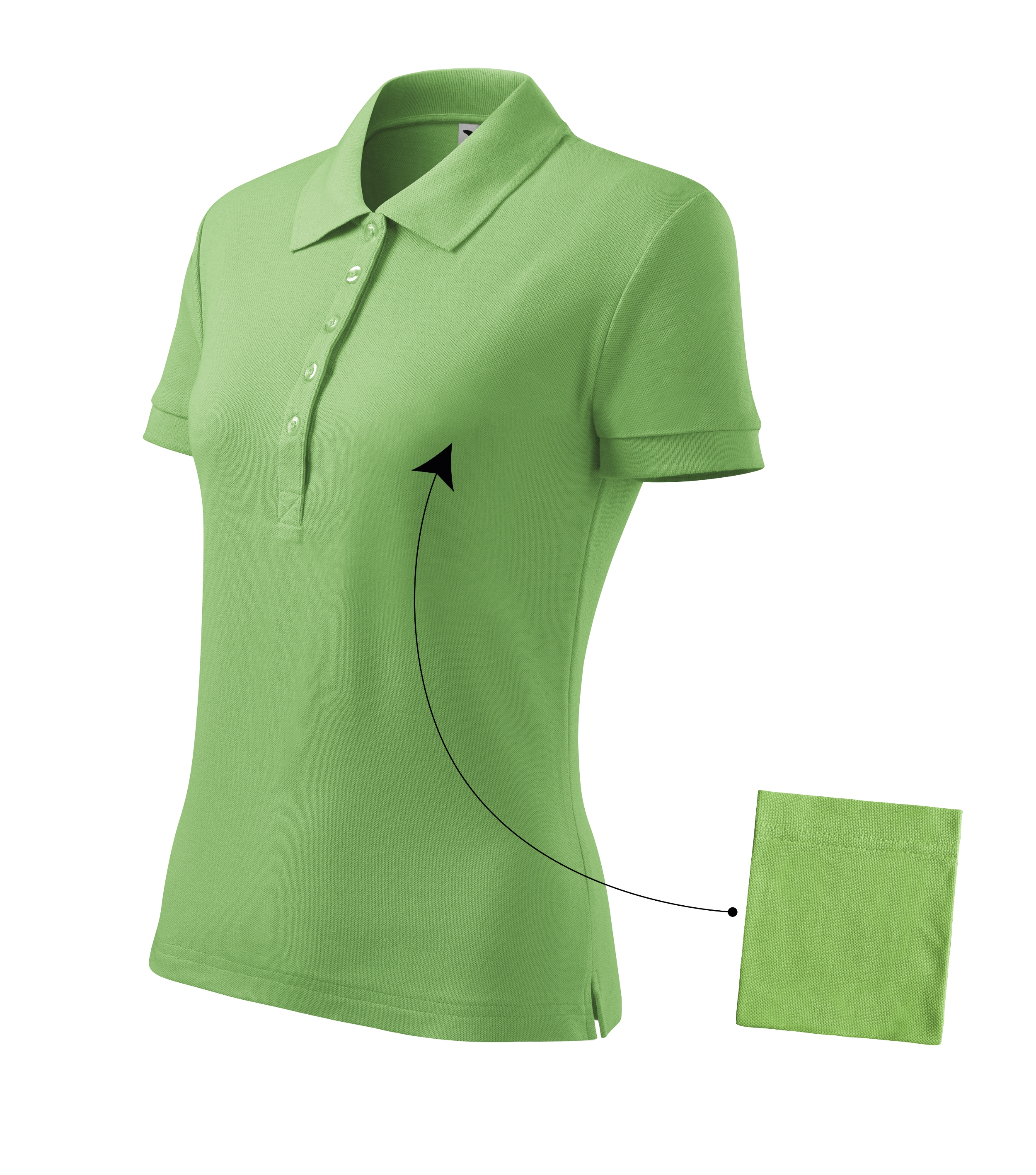 Cotton 213 Polohemd Damen