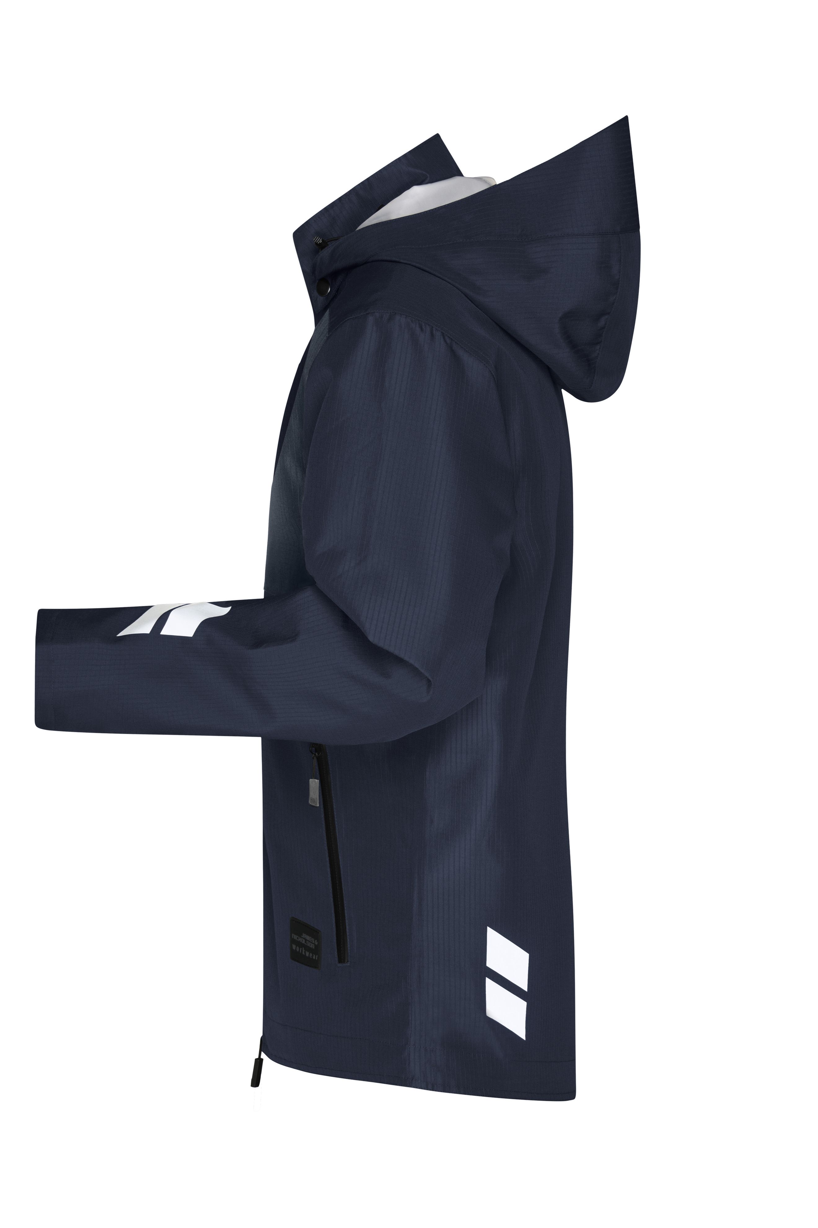Hardshell Workwear Jacket JN1814 Professionelle, wind- und wasserdichte, atmungsaktive Arbeitsjacke für extreme Wetterbedingungen Hardshell Workwear Jacket JN1814 Professionelle, wind- und wasserdichte, atmungsaktive Arbeitsjacke für extreme Wetterbedingungen