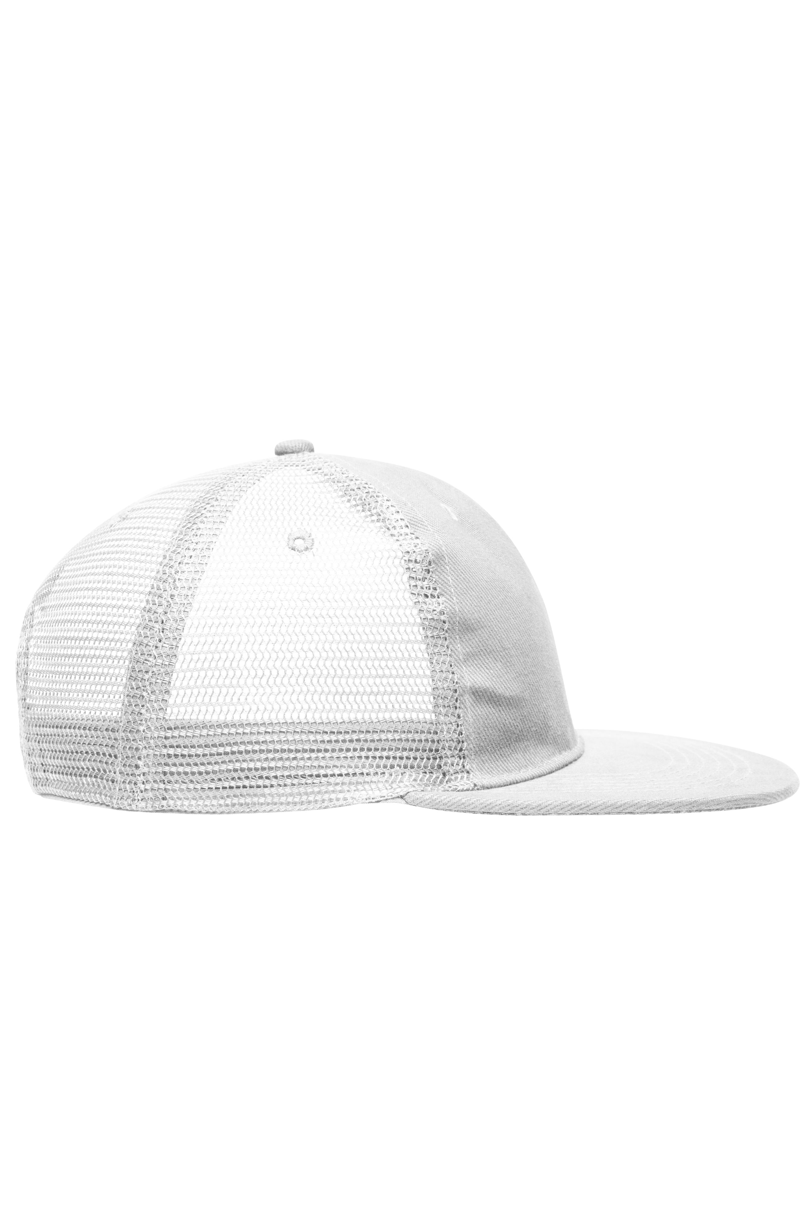 6 Panel Flat Peak Cap MB6509 6 Panel Mesh Cap mit flachem Schild