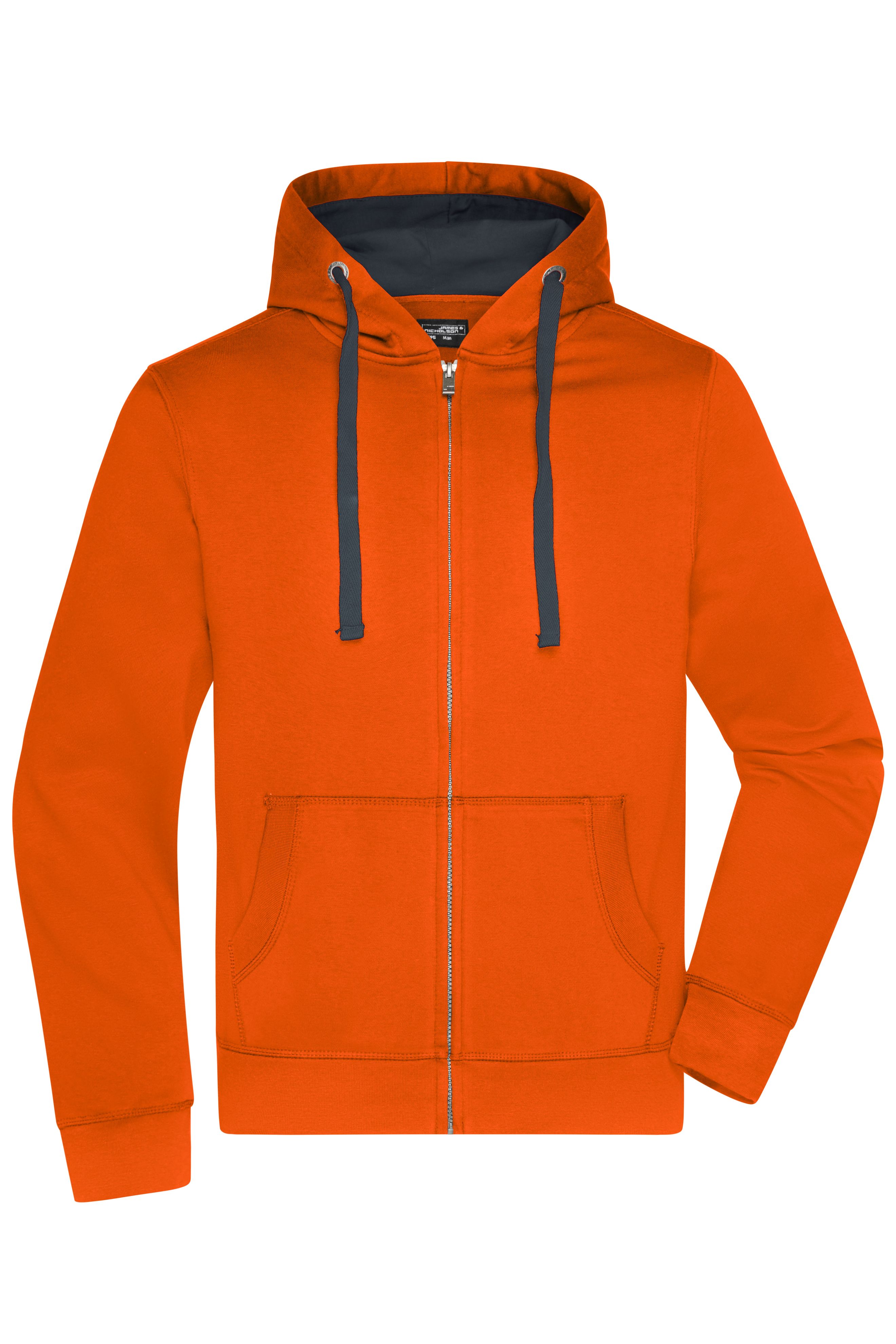 Men's Hooded Jacket JN595 Premium Sweat-Jacke mit Bionic®-Finish