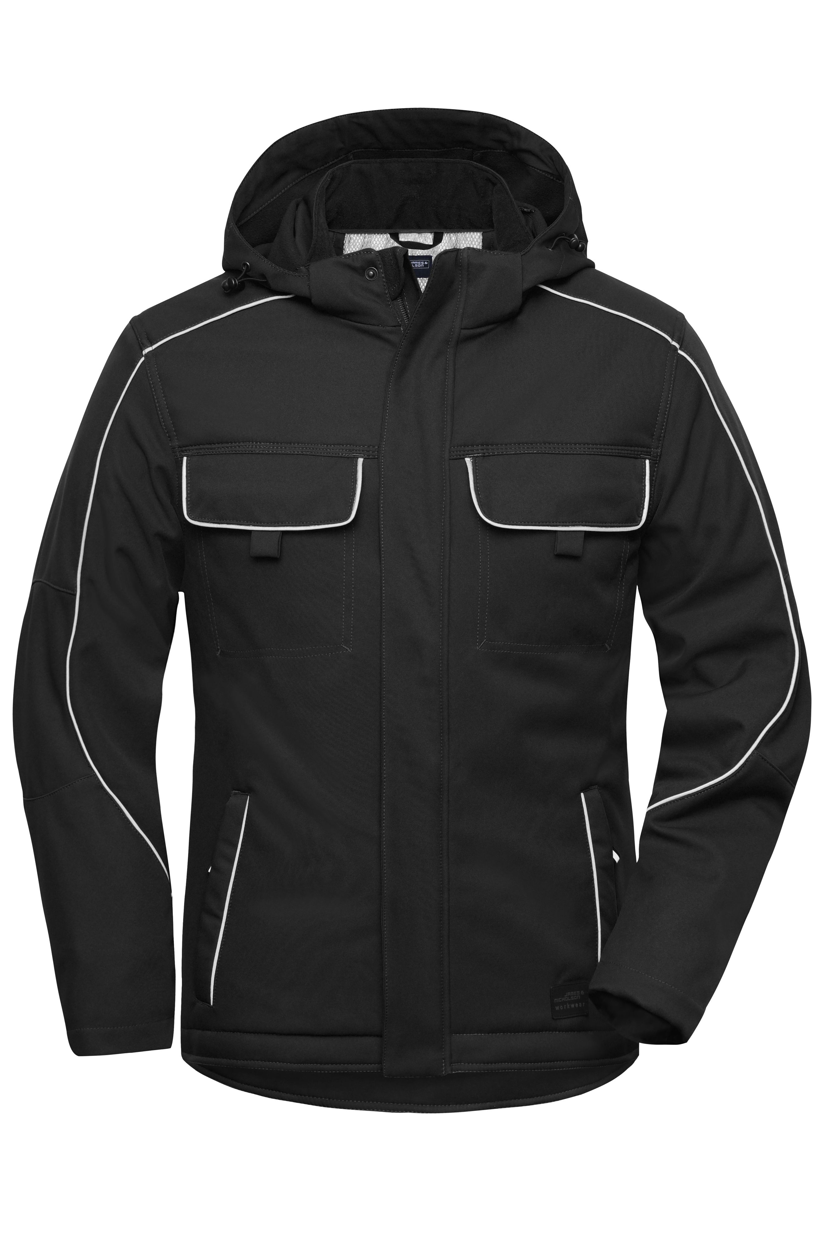 Workwear Softshell Padded Jacket - SOLID - JN886 Professionelle Softshelljacke mit warmem Innenfutter und hochwertigen Details im cleanen Look
