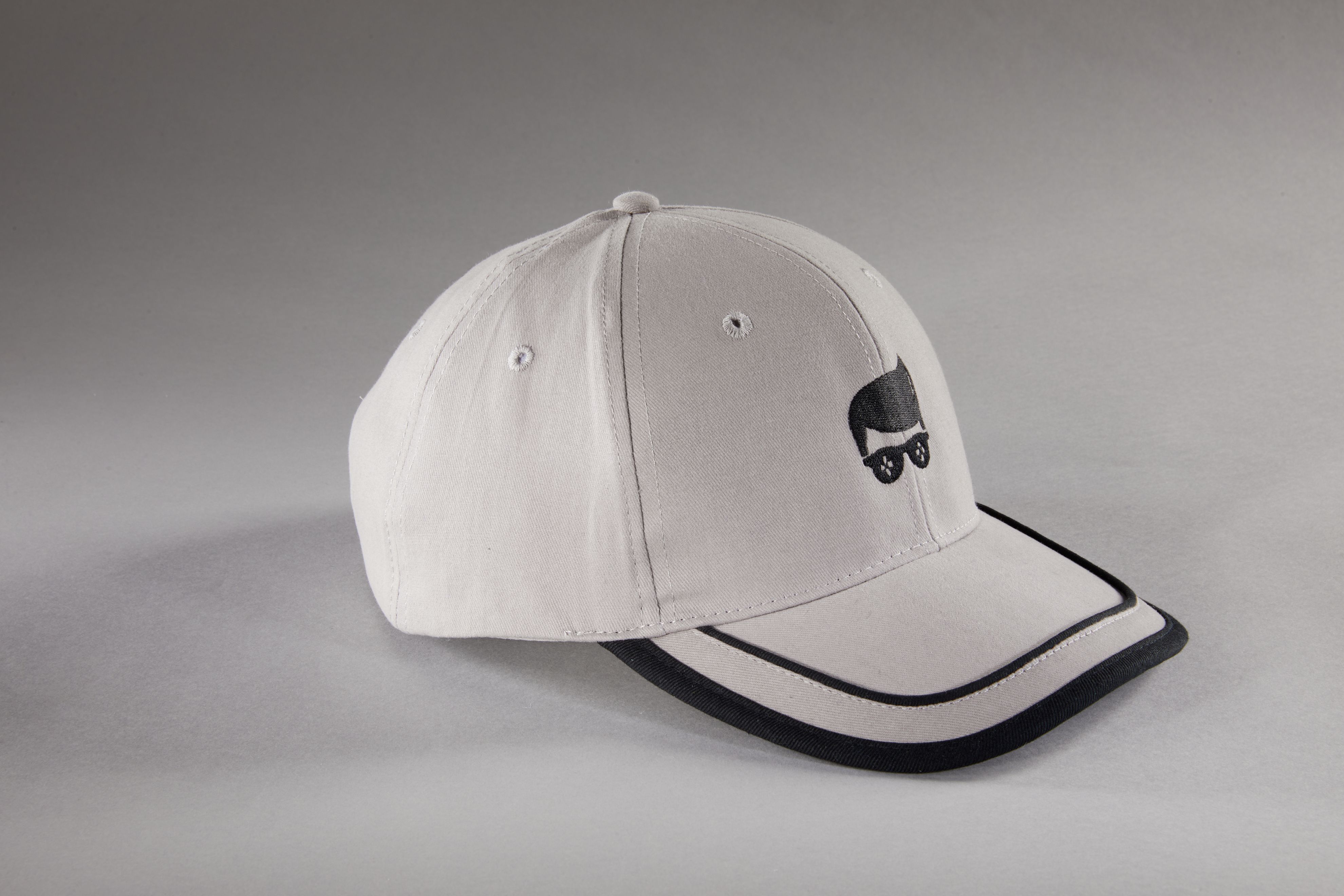 6 Panel Piping Cap MB6501 Brushed 6 Panel Cap