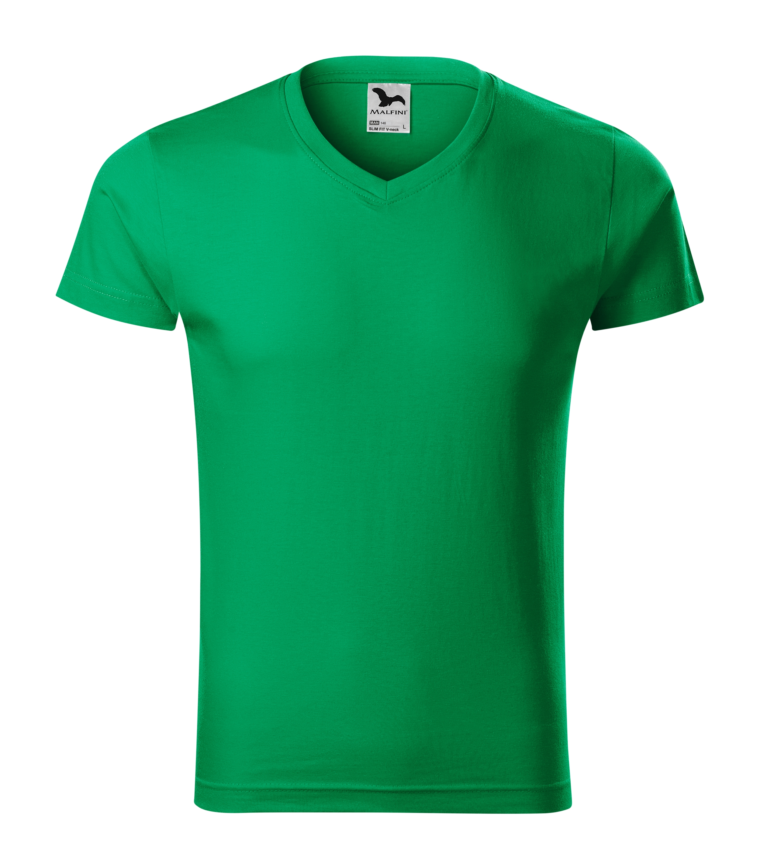 Slim Fit V-neck 146 T-Shirt Herren