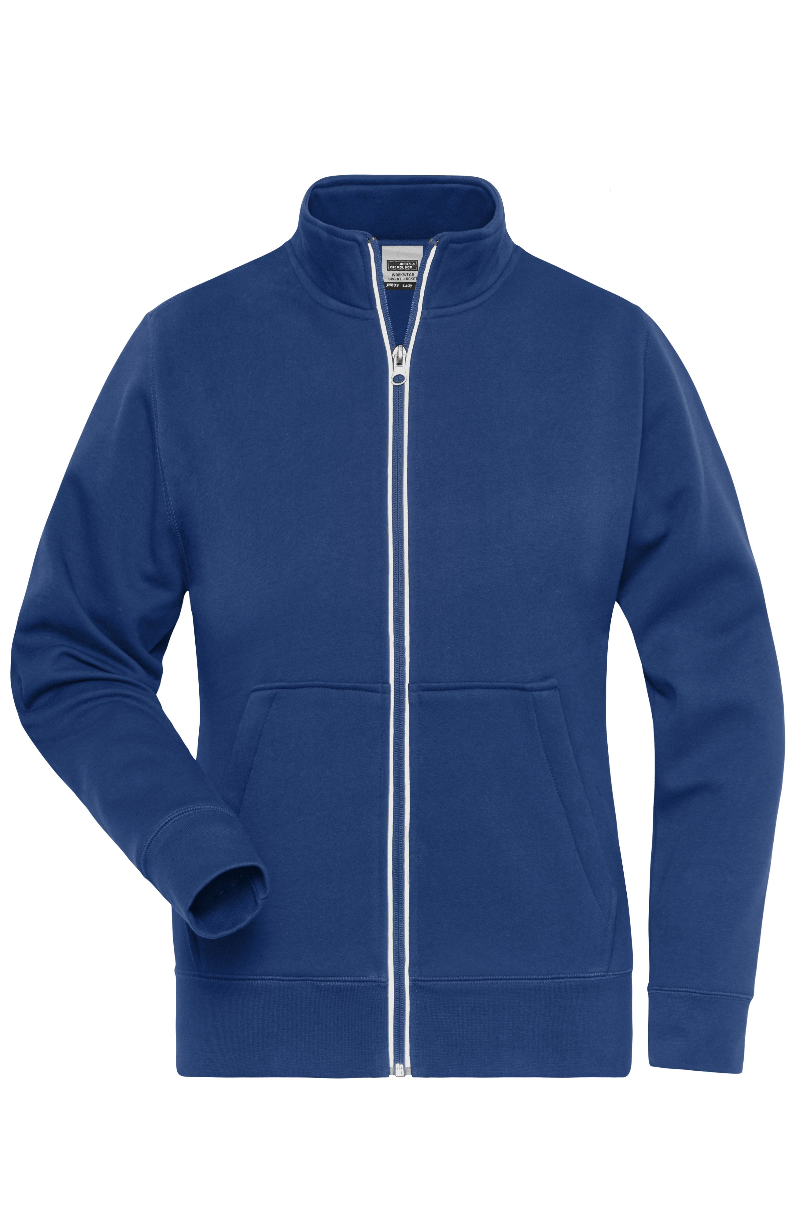 Ladies' Doubleface Work Jacket -  SOLID - JN1809 Funktionelle Jacke mit Stehkragen und Kängurutasche