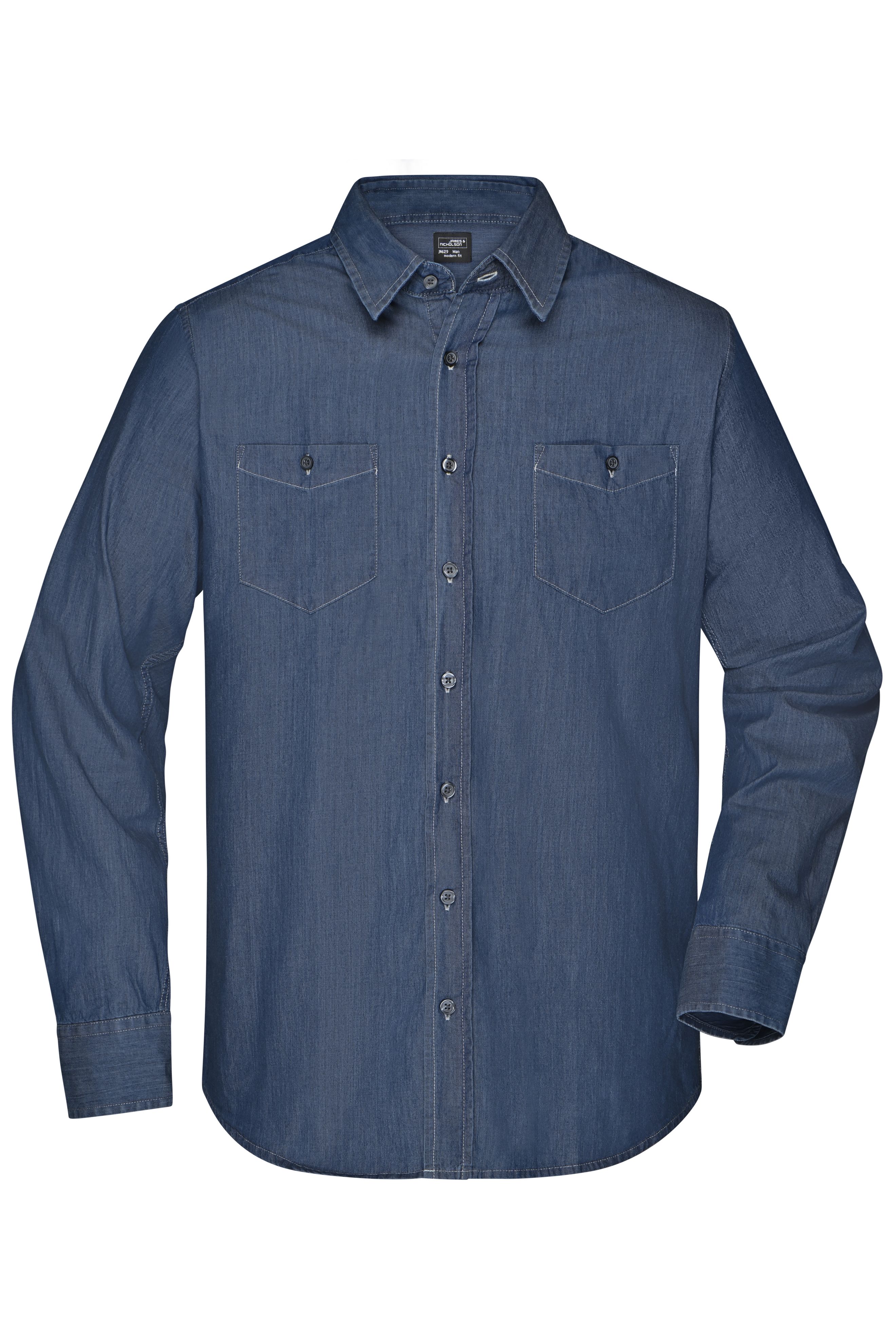 Men's Denim Shirt JN629 Trendiges Jeanshemd