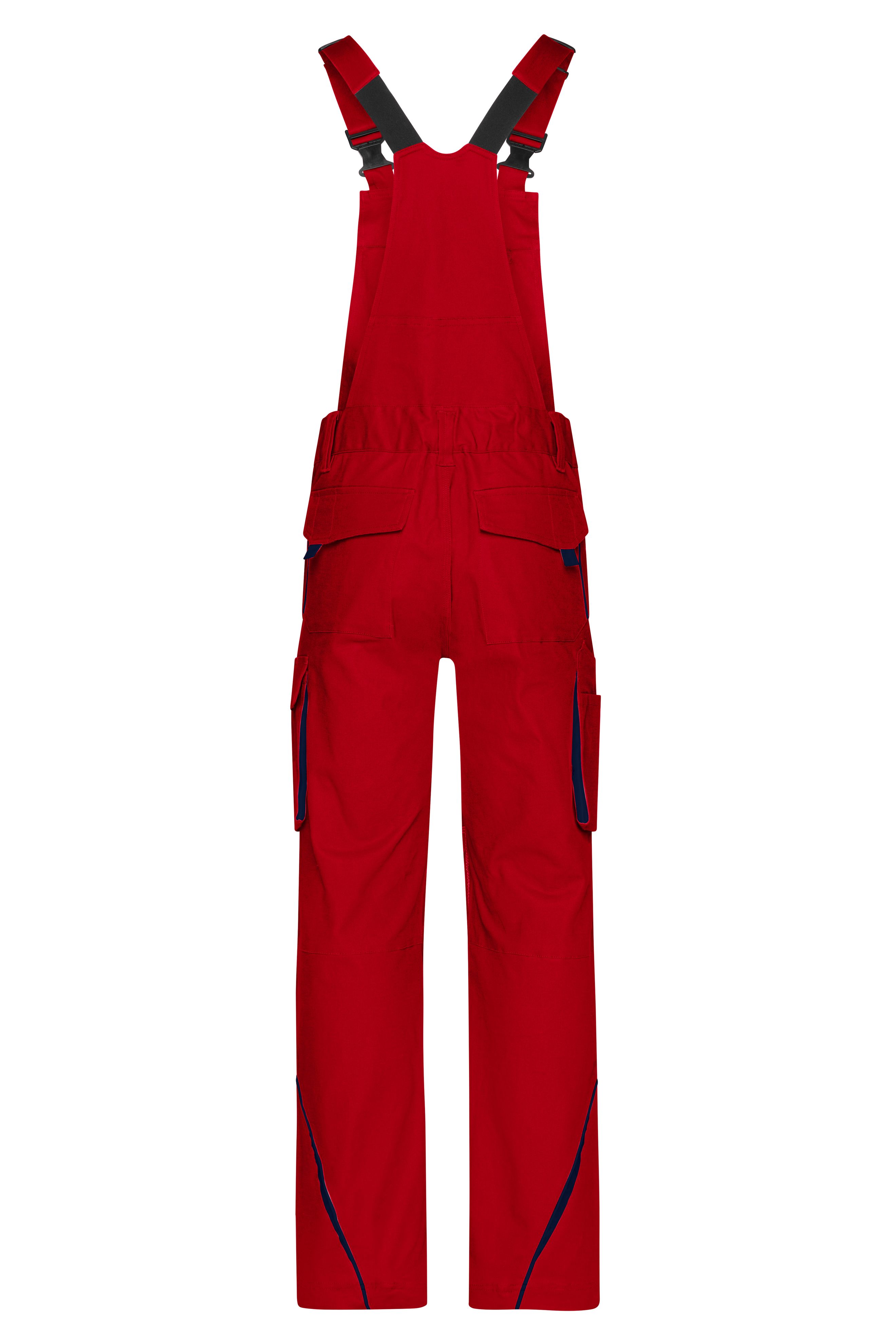 Workwear Pants with Bib - COLOR - JN848 Funktionelle Latzhose im sportlichen Look mit hochwertigen Details