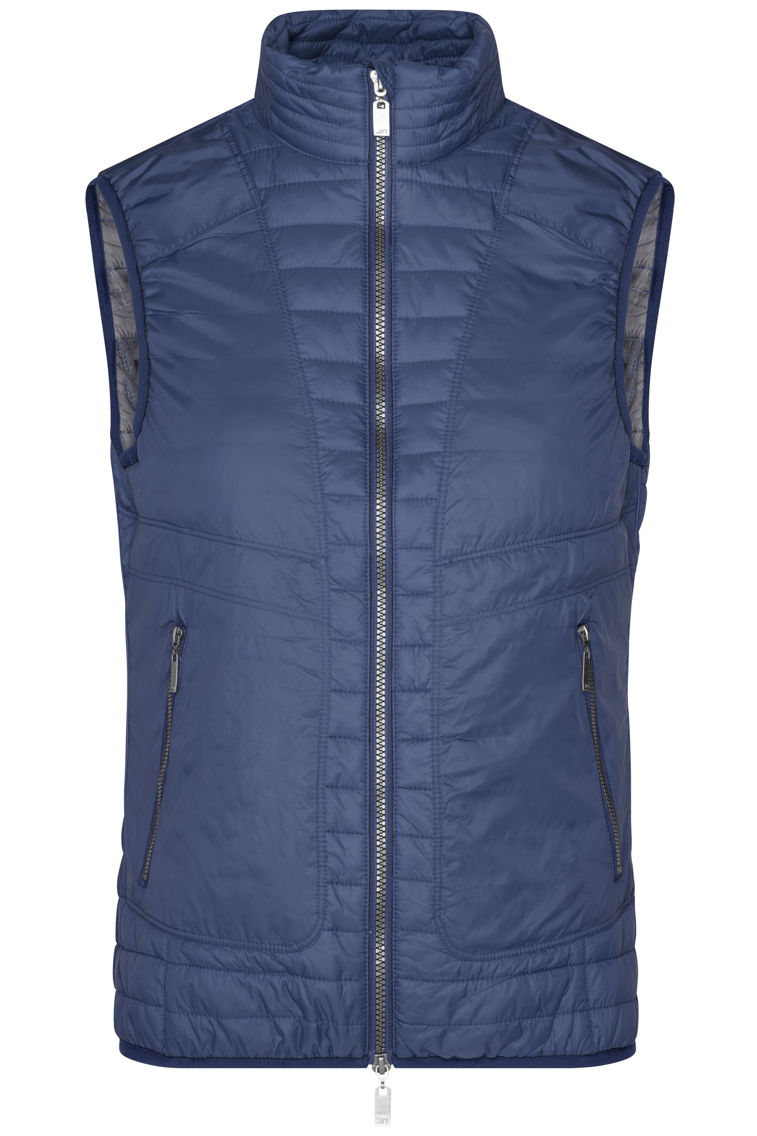 Ladies' Lightweight Vest JN1109 Wattierte Weste mit DuPont™ Sorona® Wattierung (nachwachsender, pflanzlicher Rohstoff)