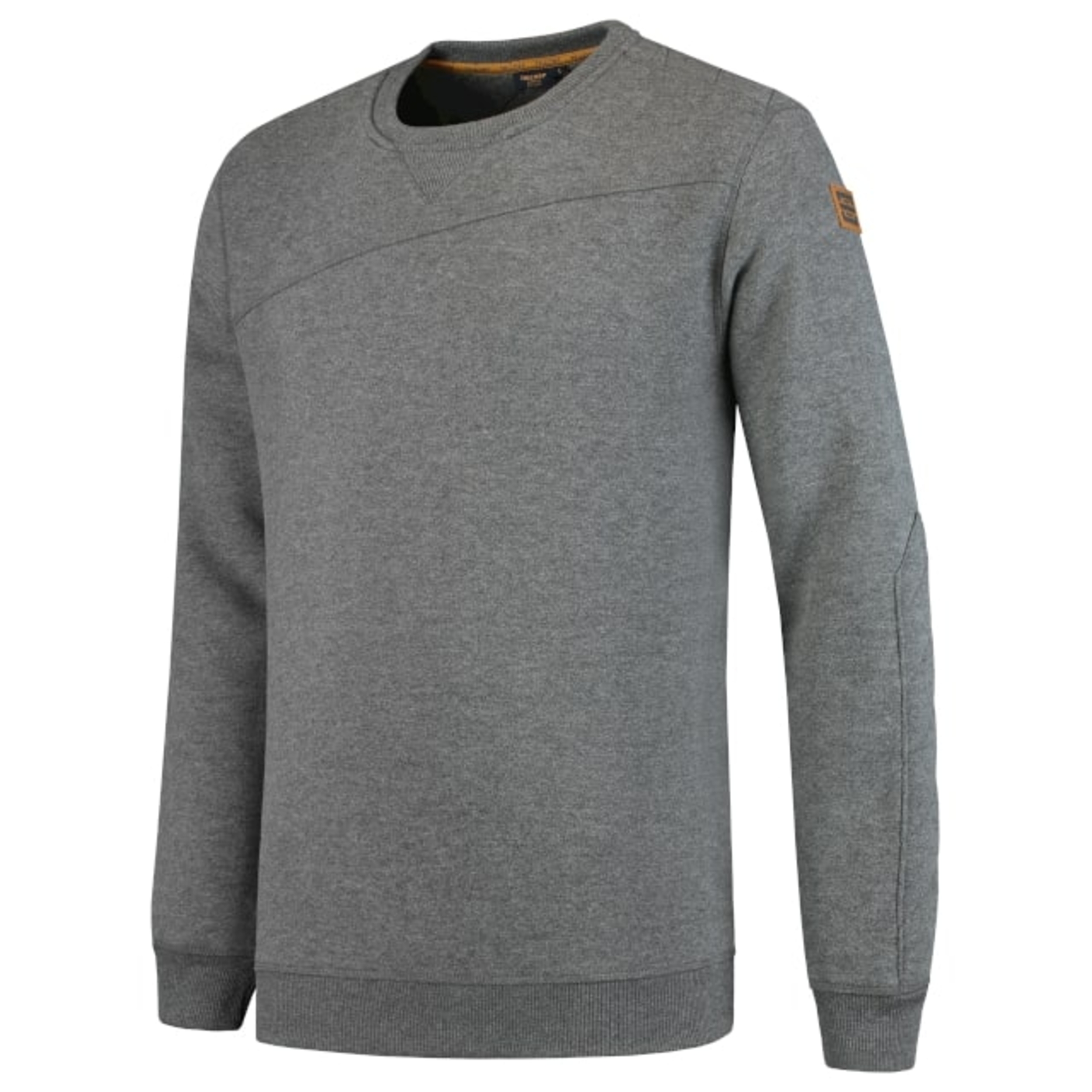 Herren Pullover - PREMIUM SWEATER T41 - gerader Schnitt mit Seitennähten und Doppelmaterial im Ellenbogenbereich - Sweatshirt Herren ohne Kapuze als Arbeitspullover