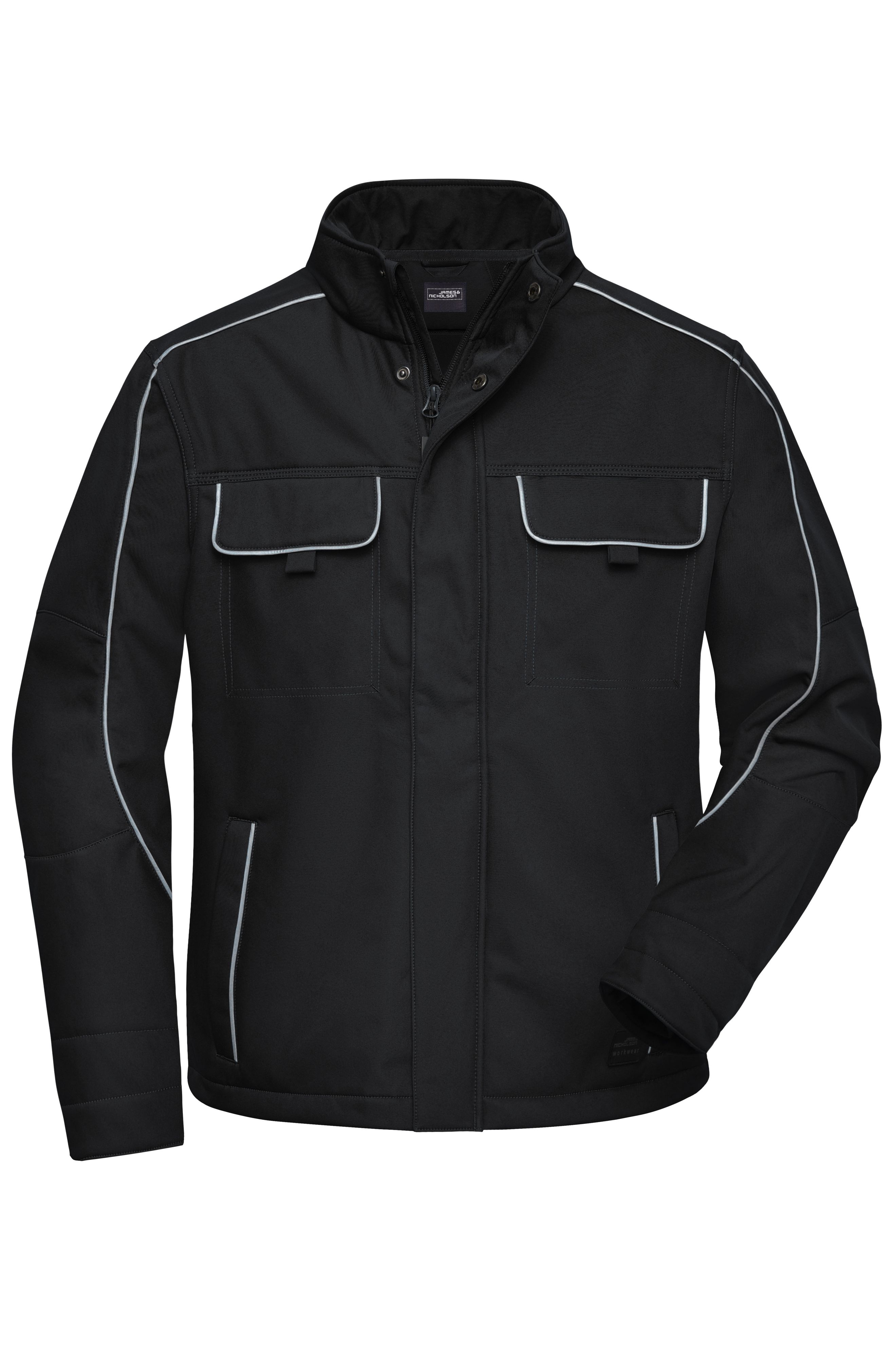 Workwear Softshell Jacket - SOLID - JN884 Professionelle Softshelljacke im cleanen Look mit hochwertigen Details