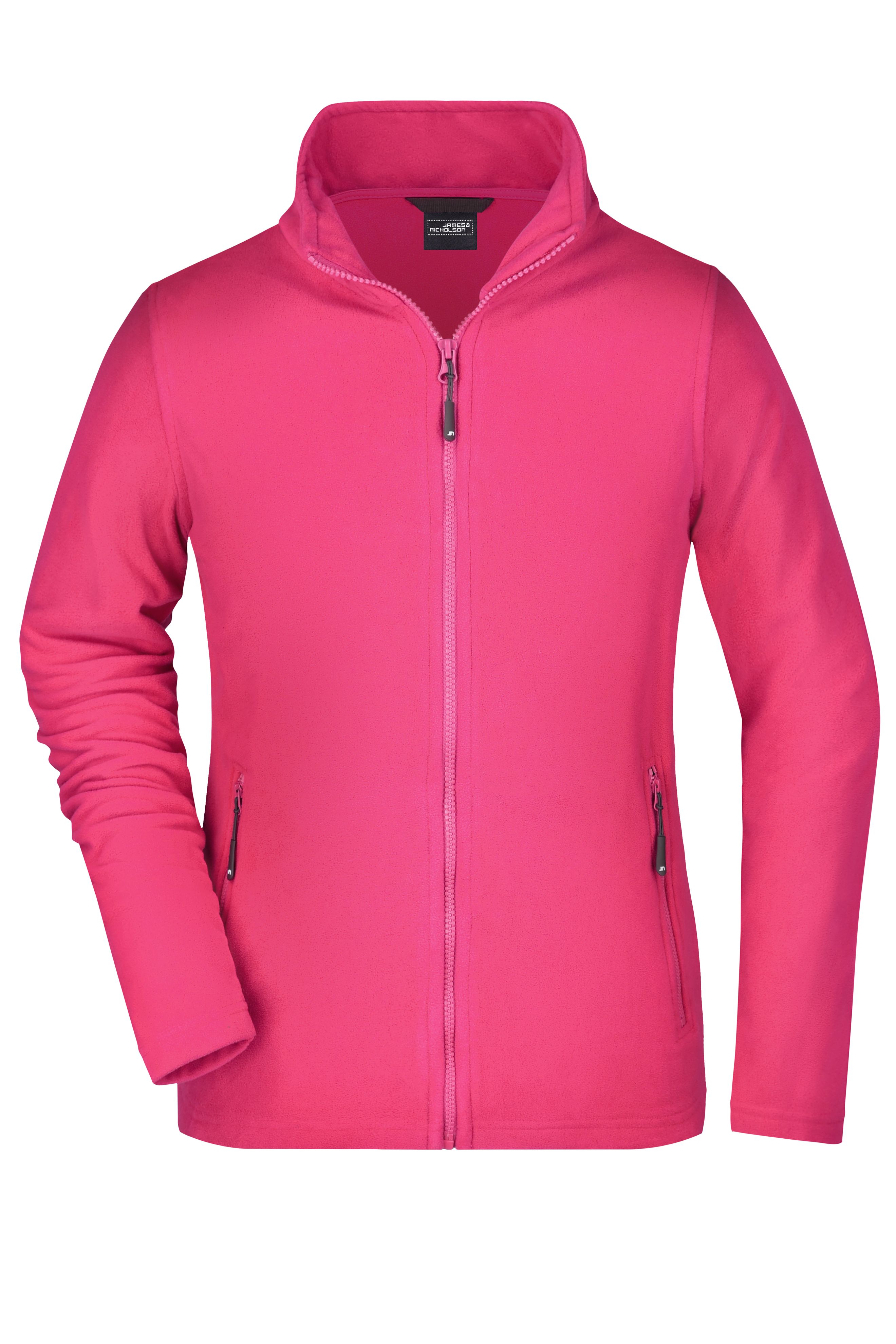 Ladies' Basic Fleece Jacket JN765 Klassische Fleece-Jacke mit Stehkragen
