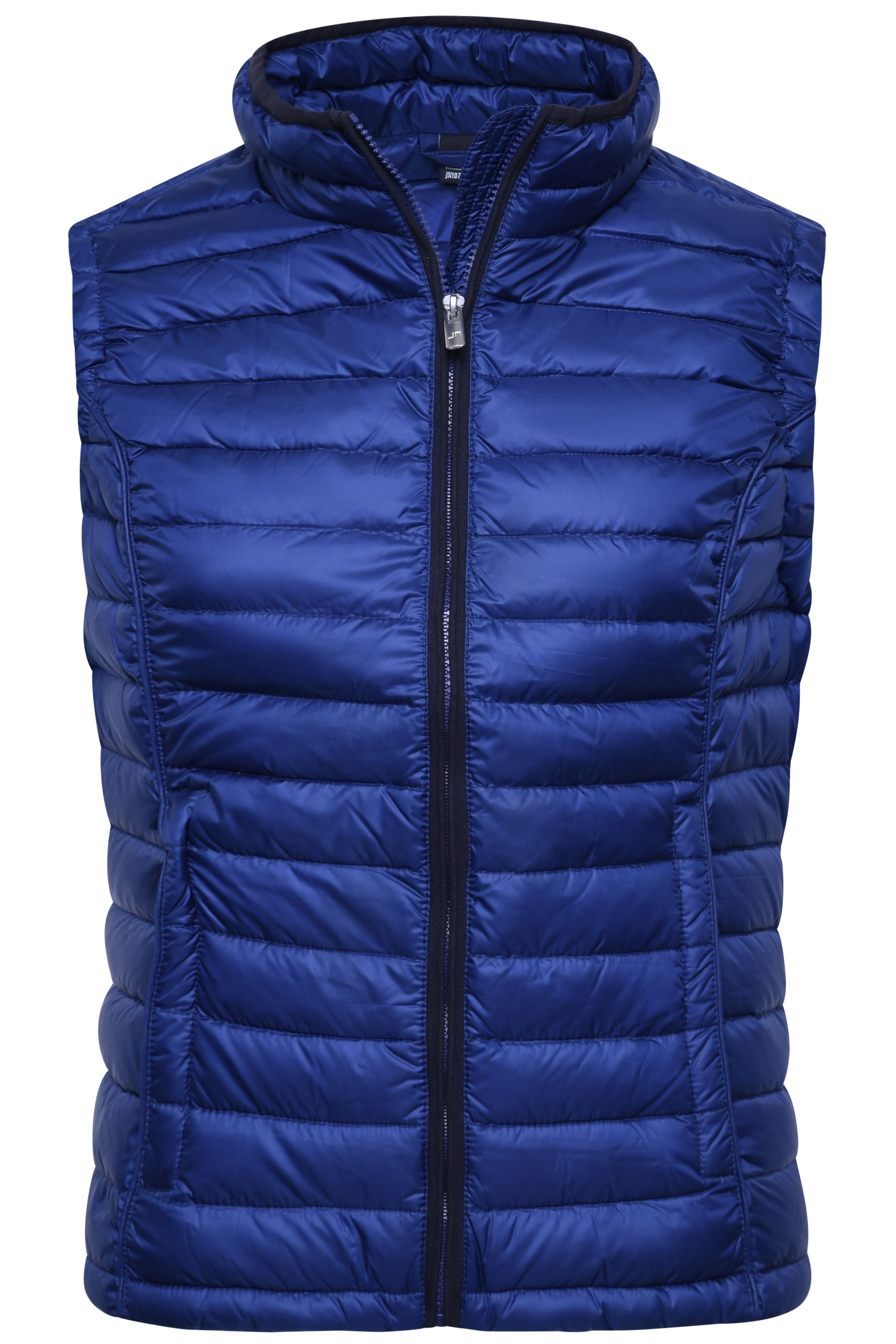 Ladies' Quilted Down Vest JN1079 Sportliche Daunenweste mit Stehkragen