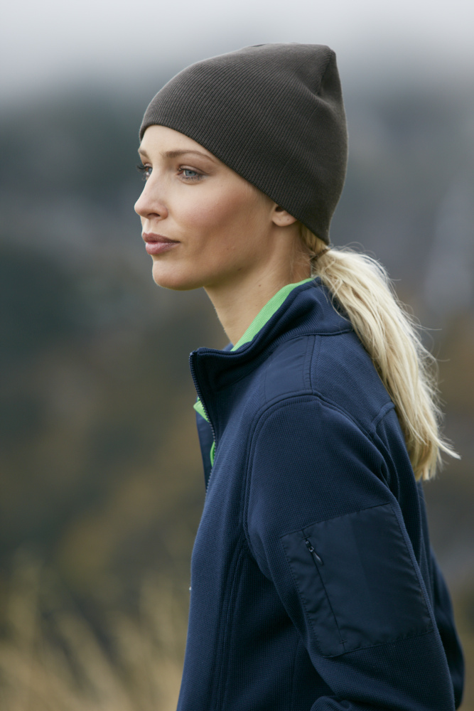 Cotton Beanie MB7926 Enganliegende Strickmütze ohne Umschlag