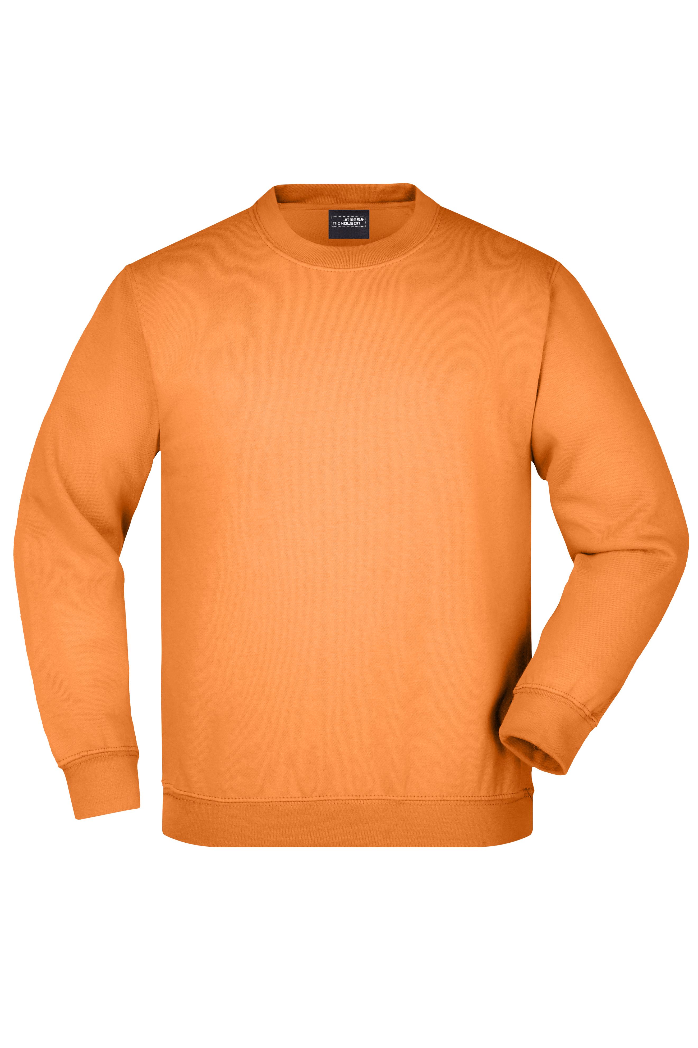 Round-Sweat Heavy Junior JN040K Klassisches Komfort Rundhals-Sweatshirt