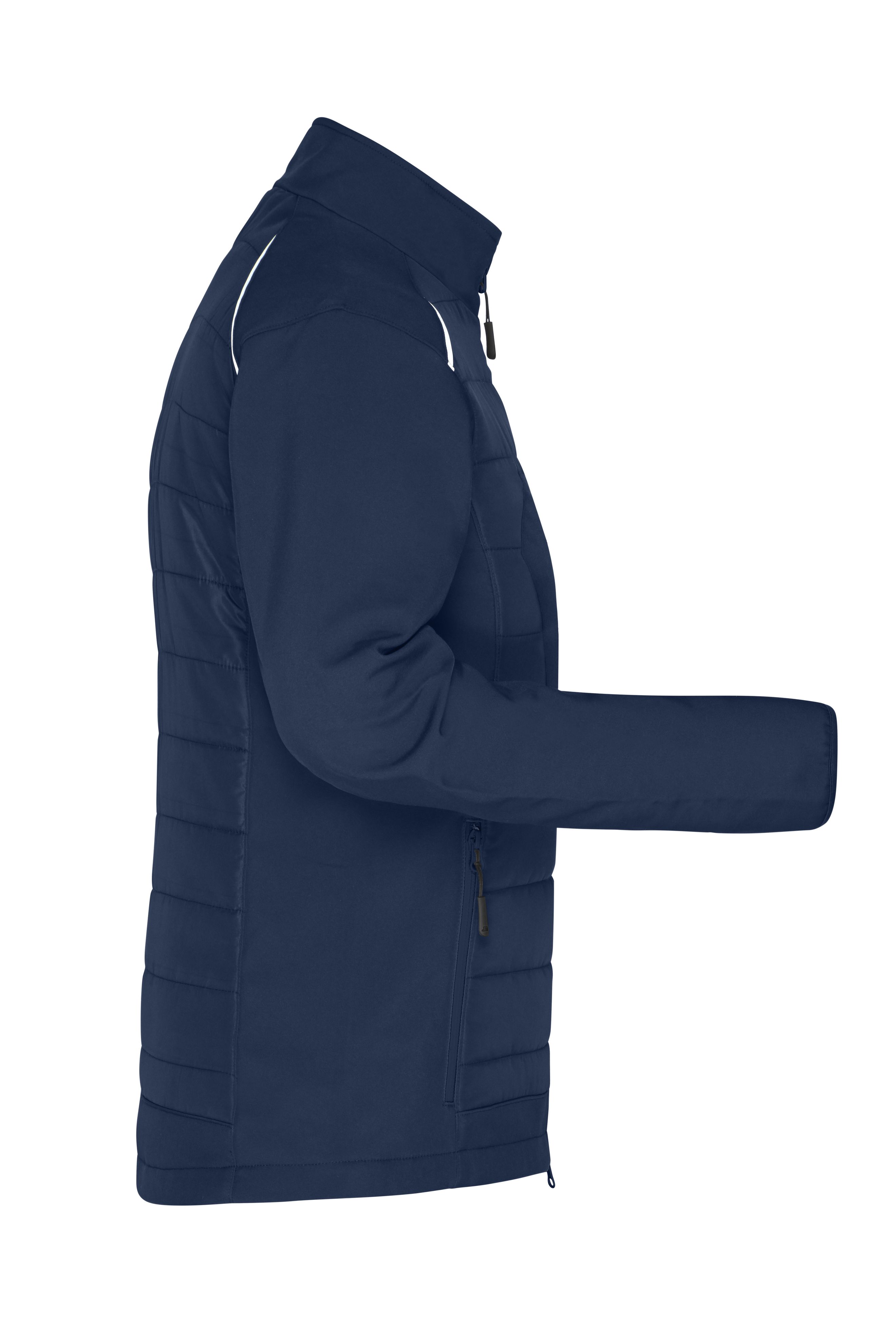 Ladies' Hybrid Jacket JN1819 Softshelljacke im attraktiven Materialmix