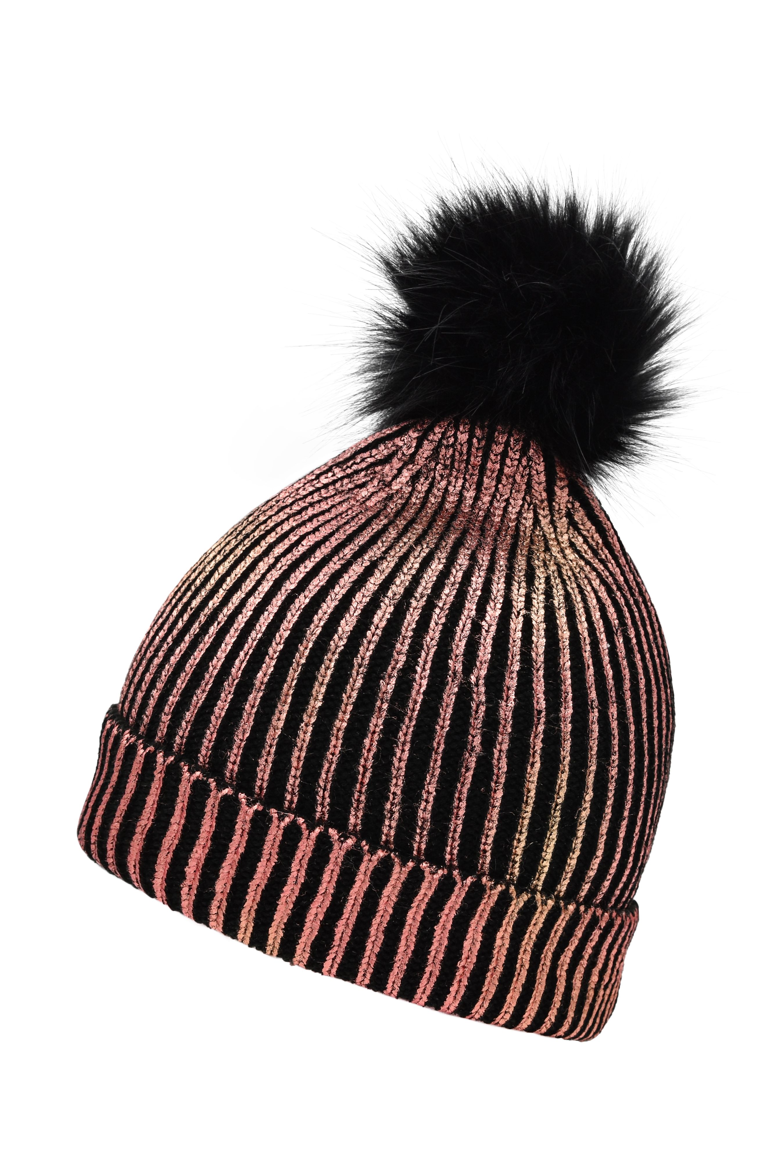 Ladies' Metallic Beanie MB7143 Strickmütze im modischen Metallic Look