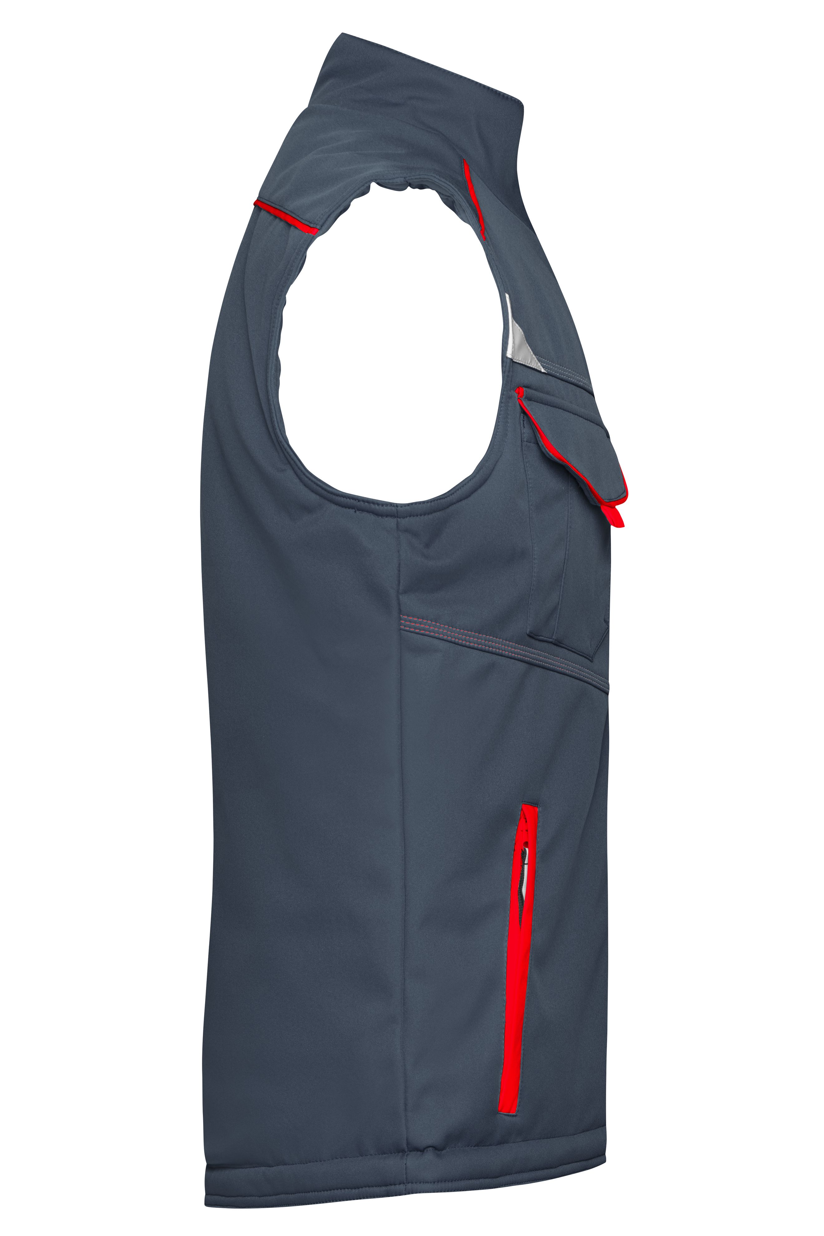 Workwear Softshell Padded Vest - COLOR - JN854 Funktionelle Softshell Weste mit warmem Innenfutter Workwear Softshell Padded Vest - COLOR - JN854 Funktionelle Softshell Weste mit warmem Innenfutter