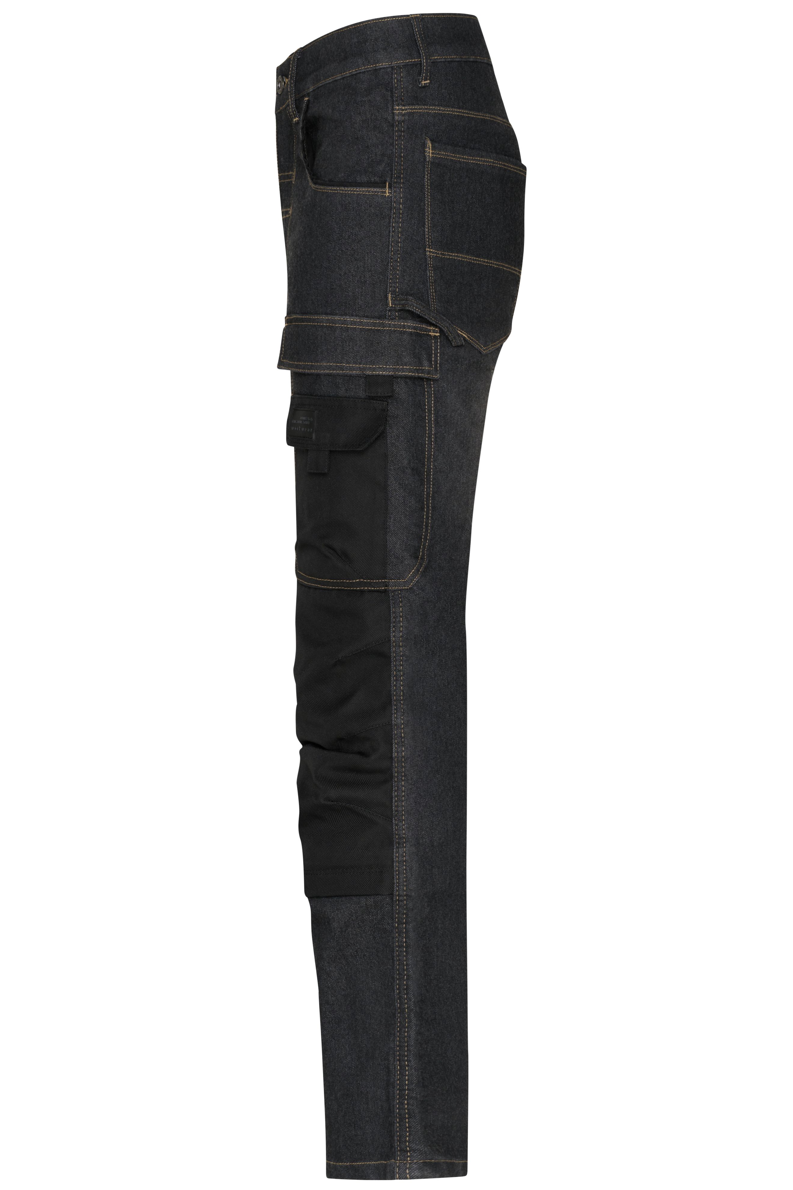 Workwear Stretch-Jeans JN875 Jeans-Hose in gerader Schnittführung mit vielen Details