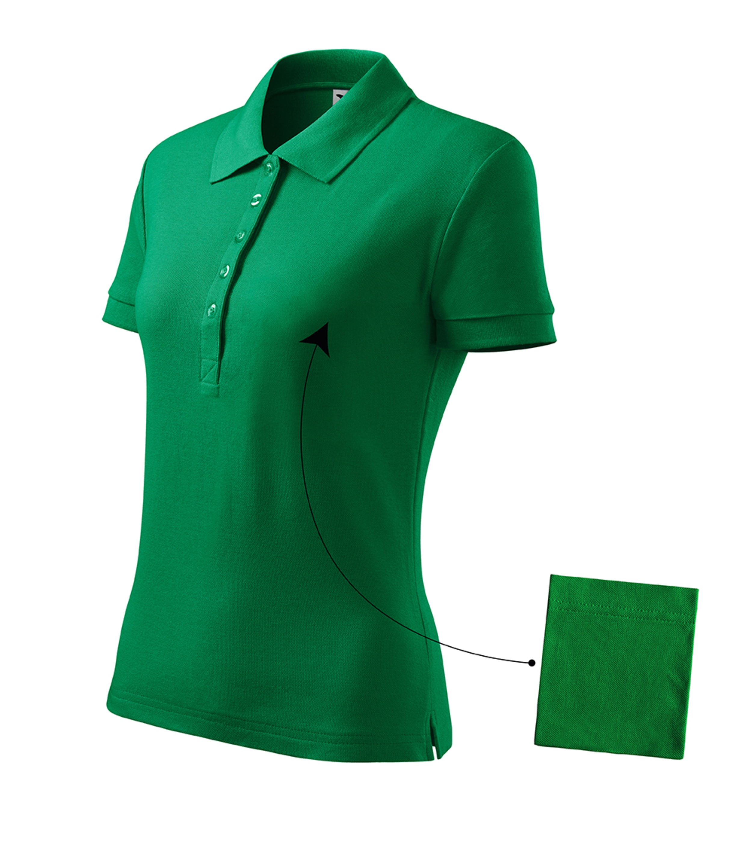 Cotton 213 Polohemd Damen