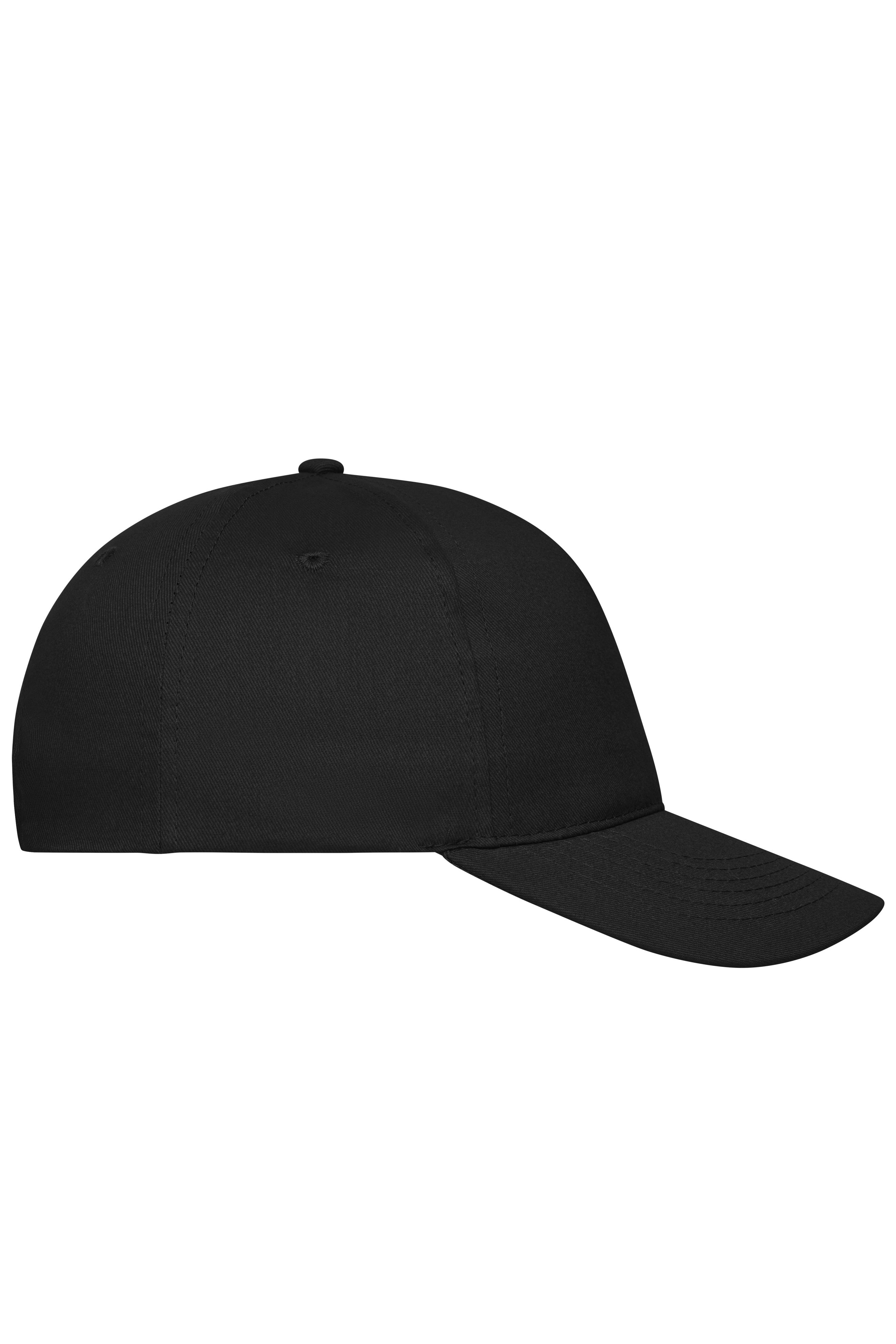 5 Panel Cap Bio Cotton MB6237 5 Panel Cap mit ungebürsteter Oberfläche