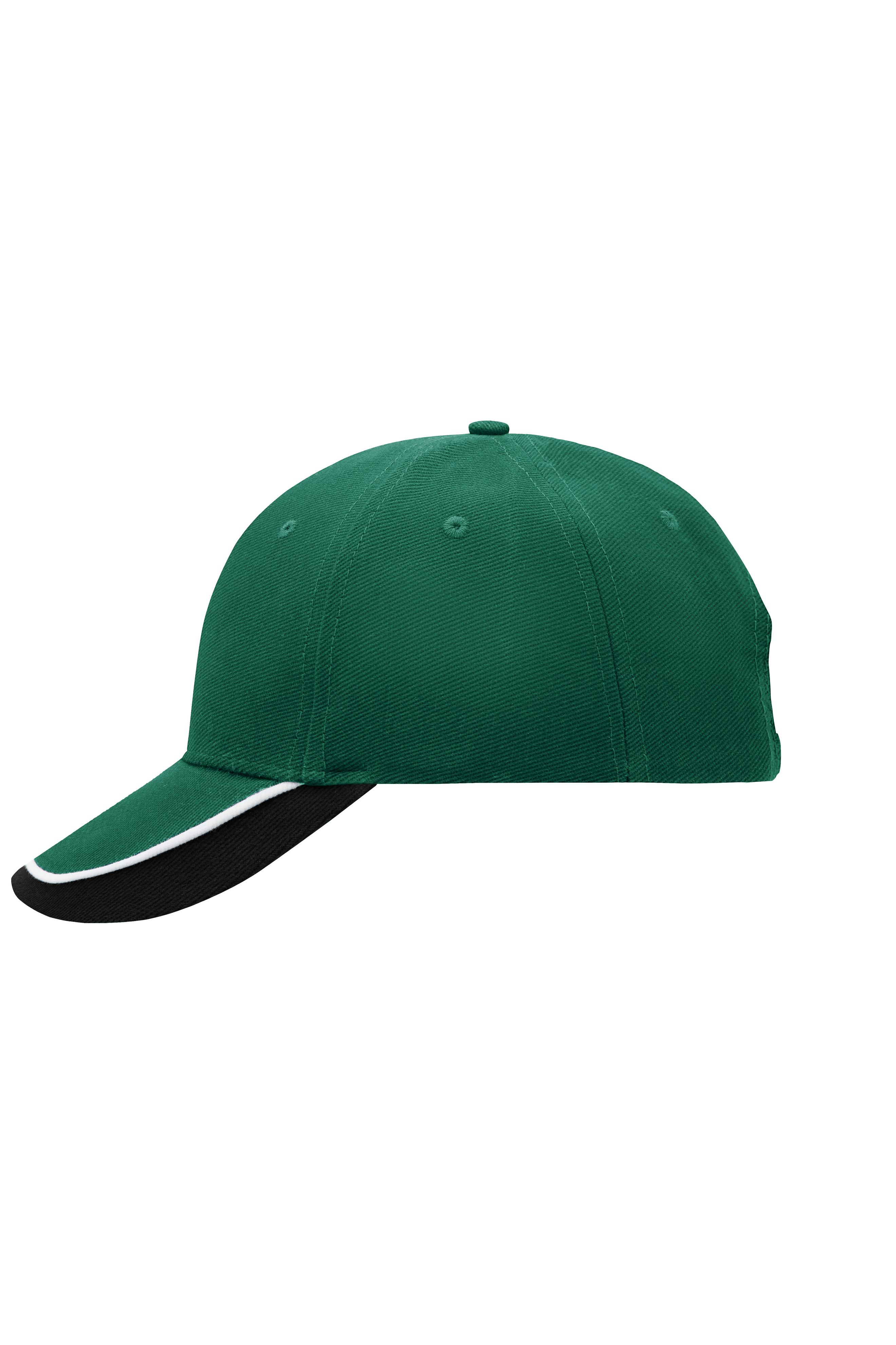 Half-Pipe Sandwich Cap MB049 6 Panel Cap mit extravaganter, dreifarbiger Sandwich-Lösung