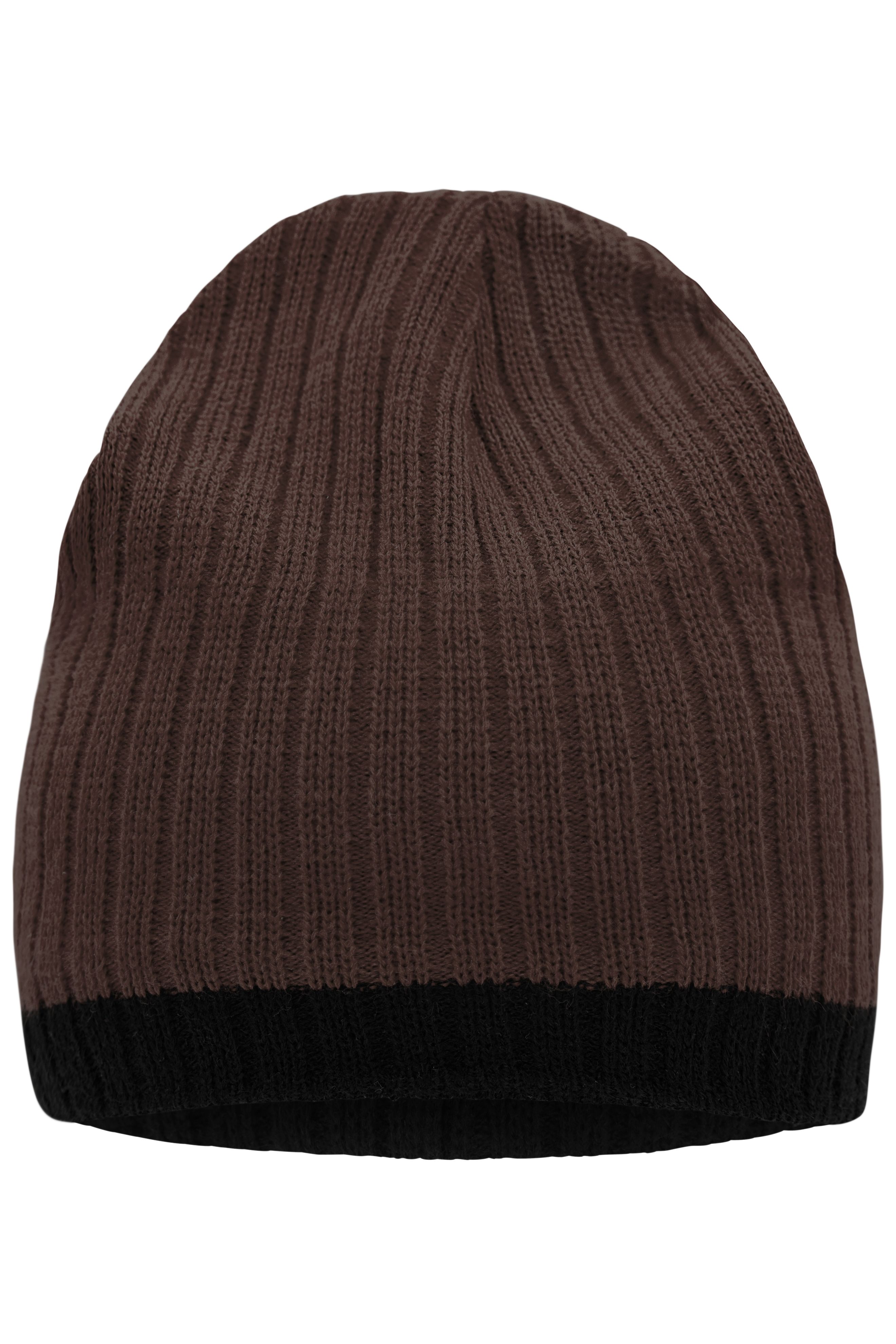 Knitted Hat MB7102 Strickmütze in klassischer Ripp-Optik