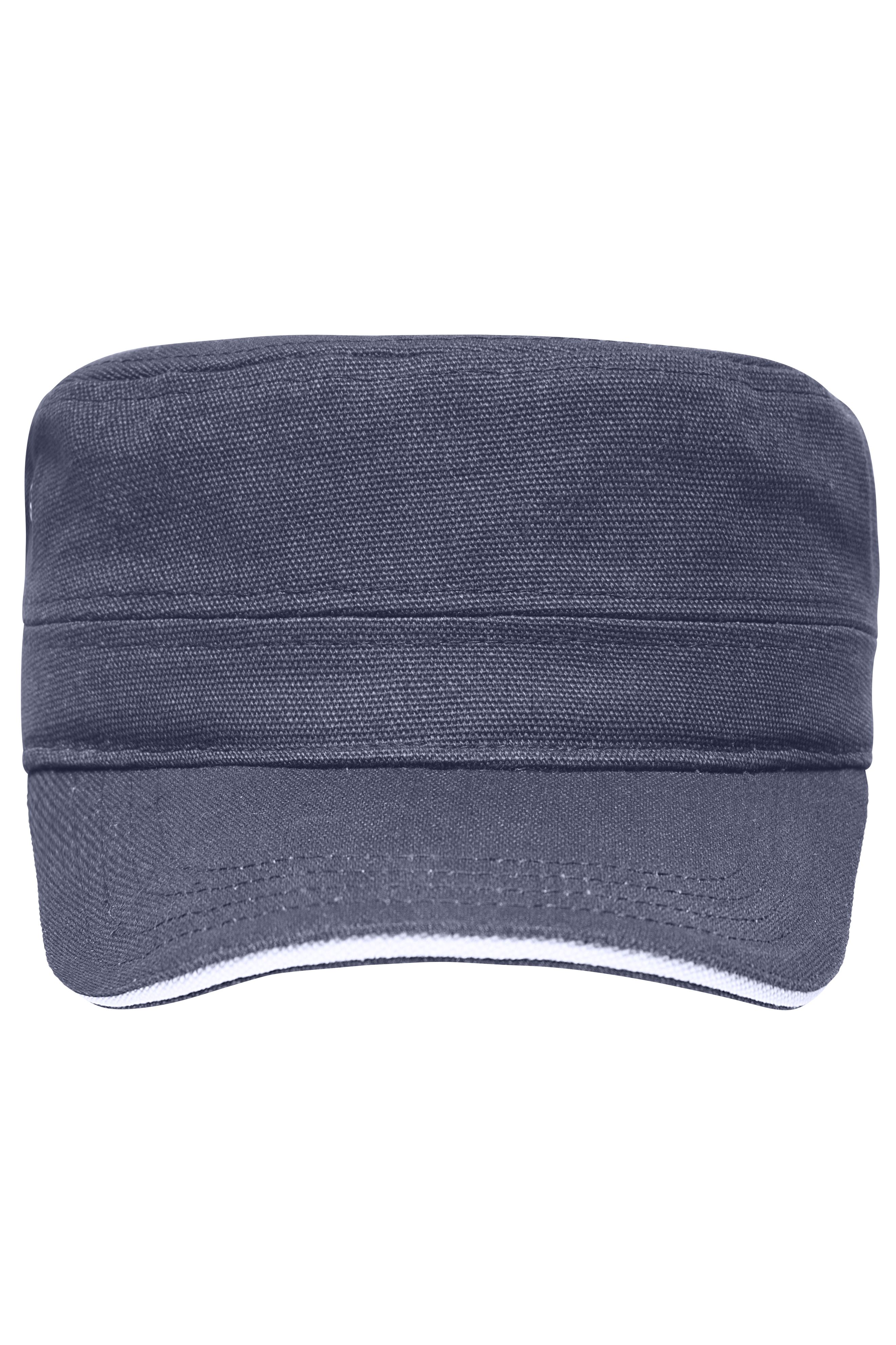 Military Sandwich Cap MB6555 Sandwich Cap im Military-Stil aus robustem Baumwollcanvas