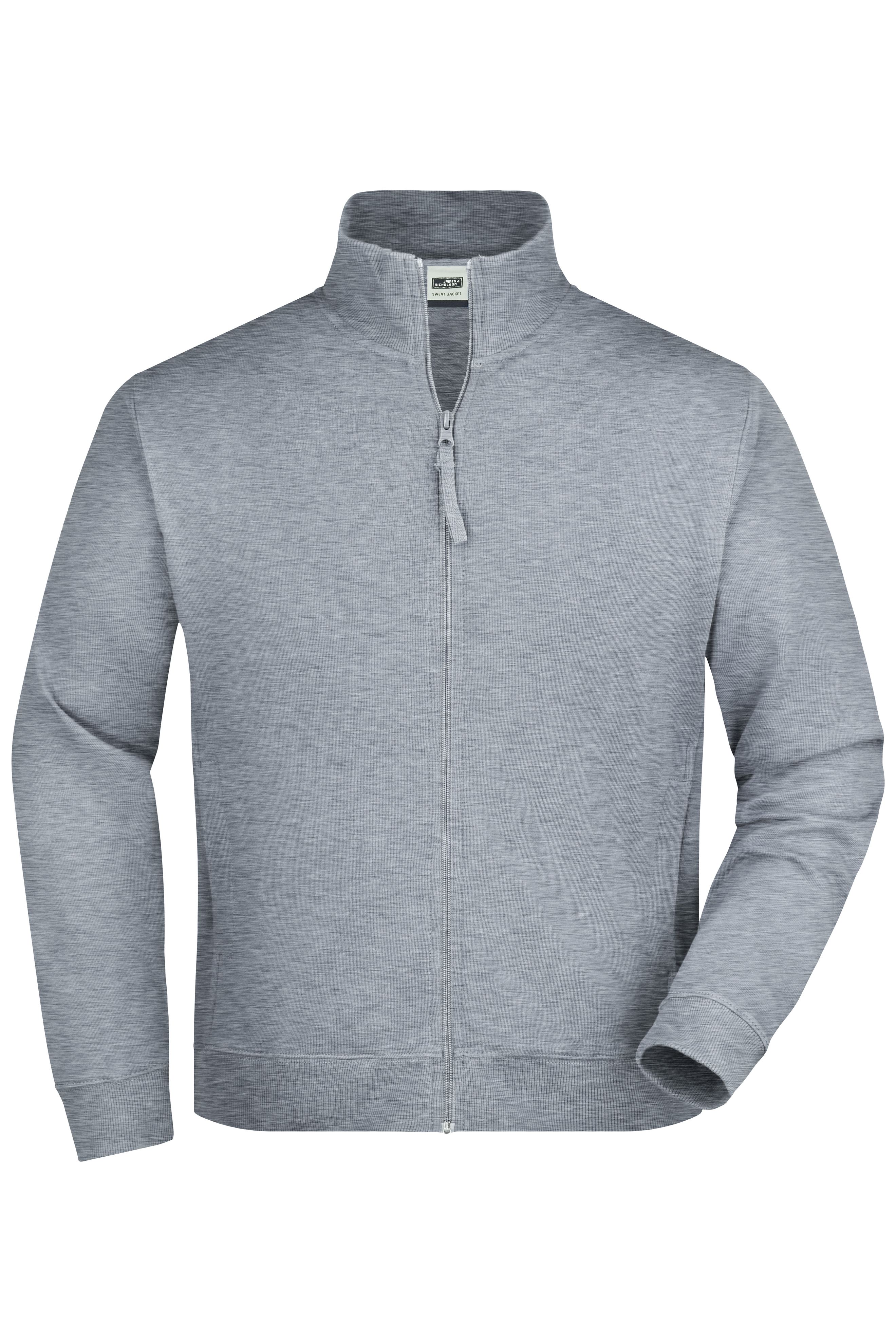 Sweat Jacket JN058 Klassische Sweatjacke aus French-Terry