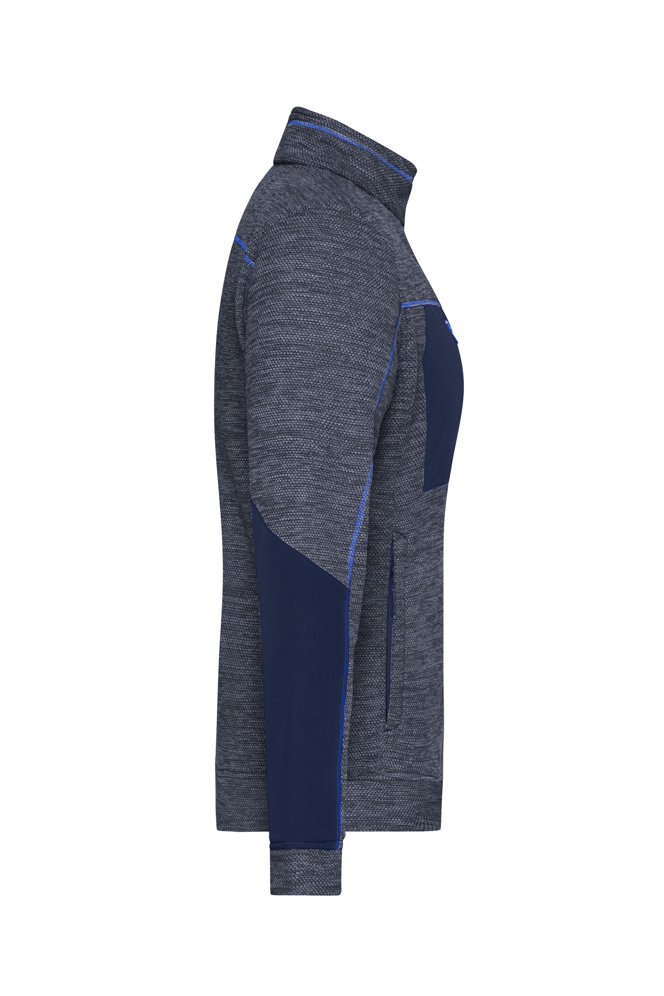 Ladies' Structure Fleece Jacket JN1817 Pflegeleichte Strick-Fleecejacke für Arbeit und Freizeit