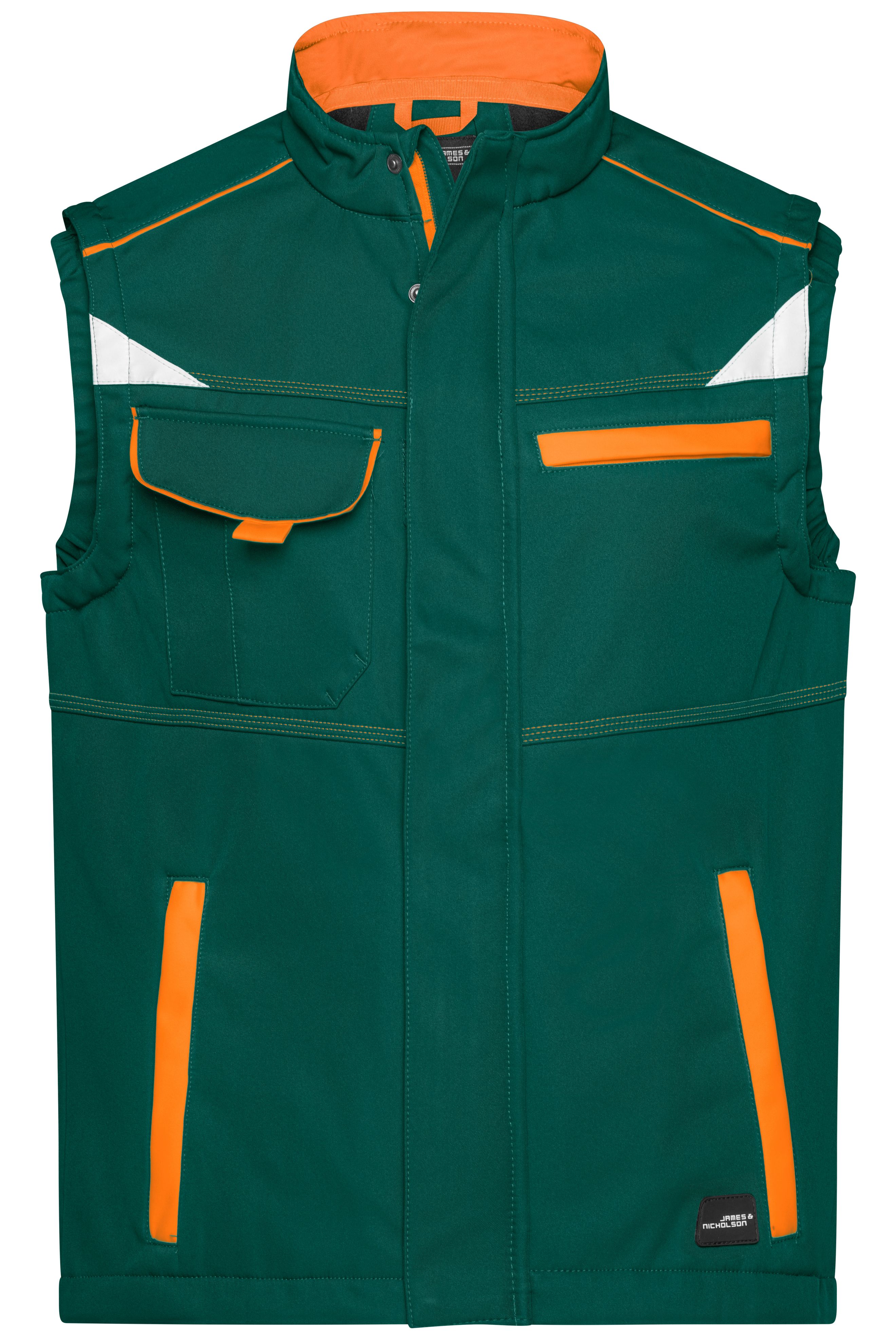Workwear Softshell Vest - COLOR - JN852 Funktionelle Softshellweste mit hochwertiger Ausstattung
