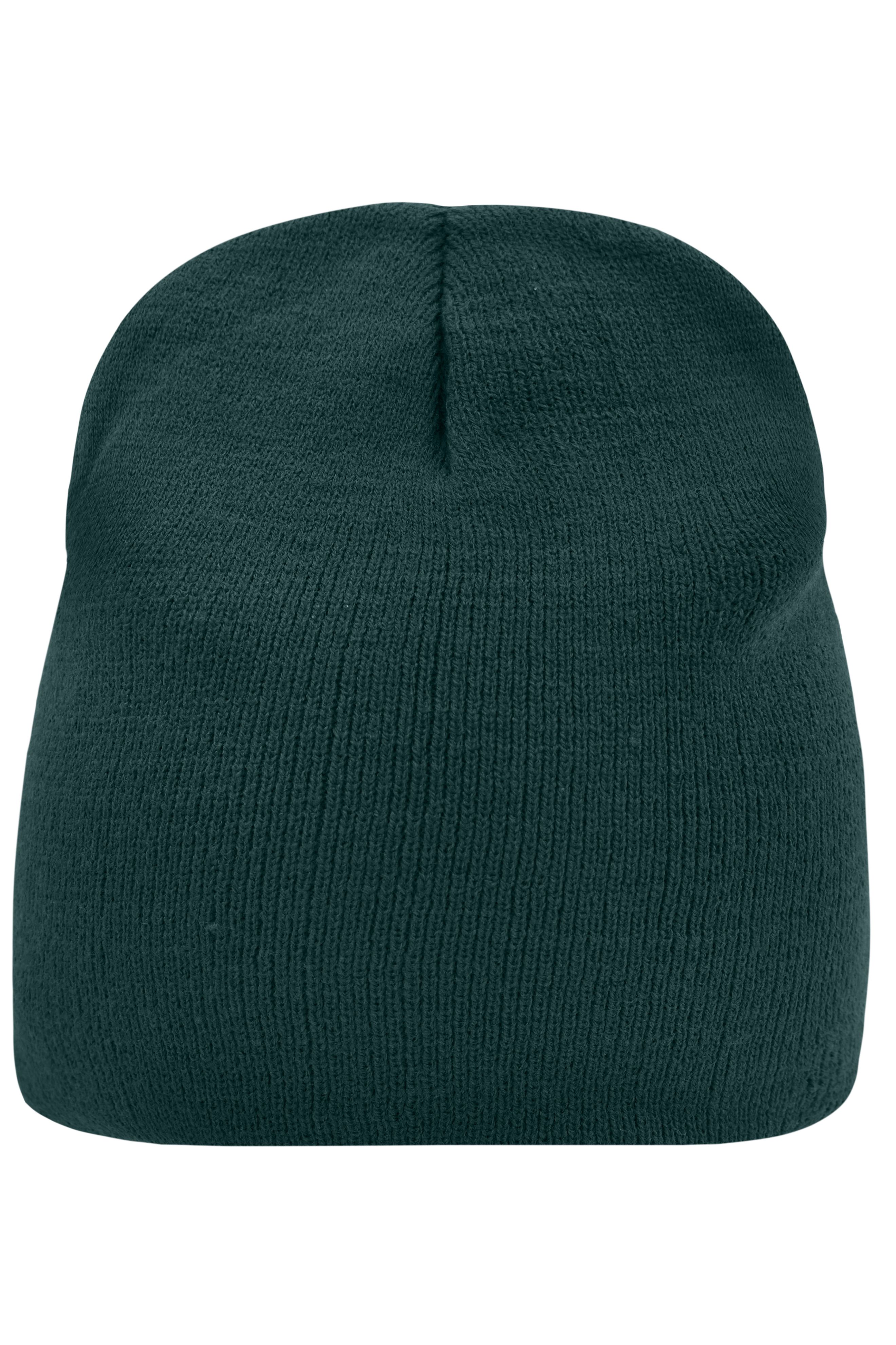 Beanie No.1 MB7580 Enganliegende Strickmütze ohne Umschlag