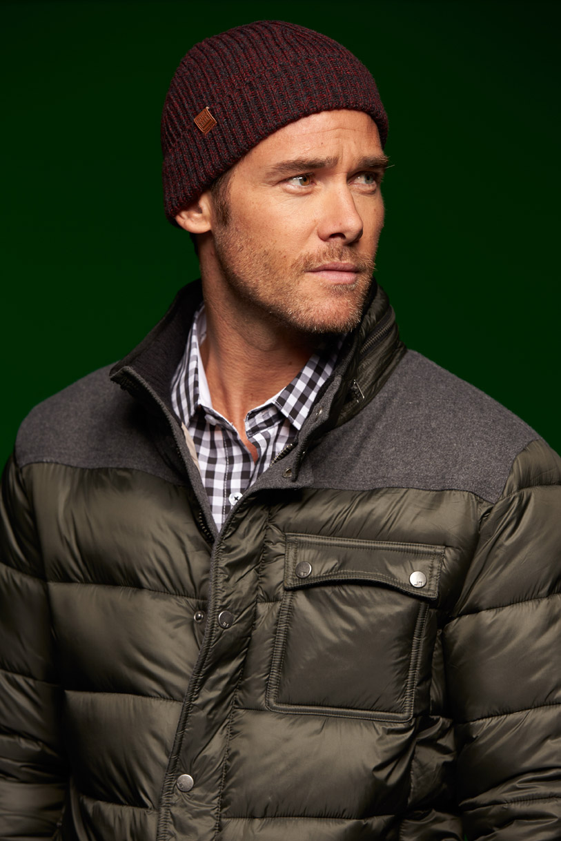 Urban Beanie MB7992 Melierte Strickmütze mit Krempe