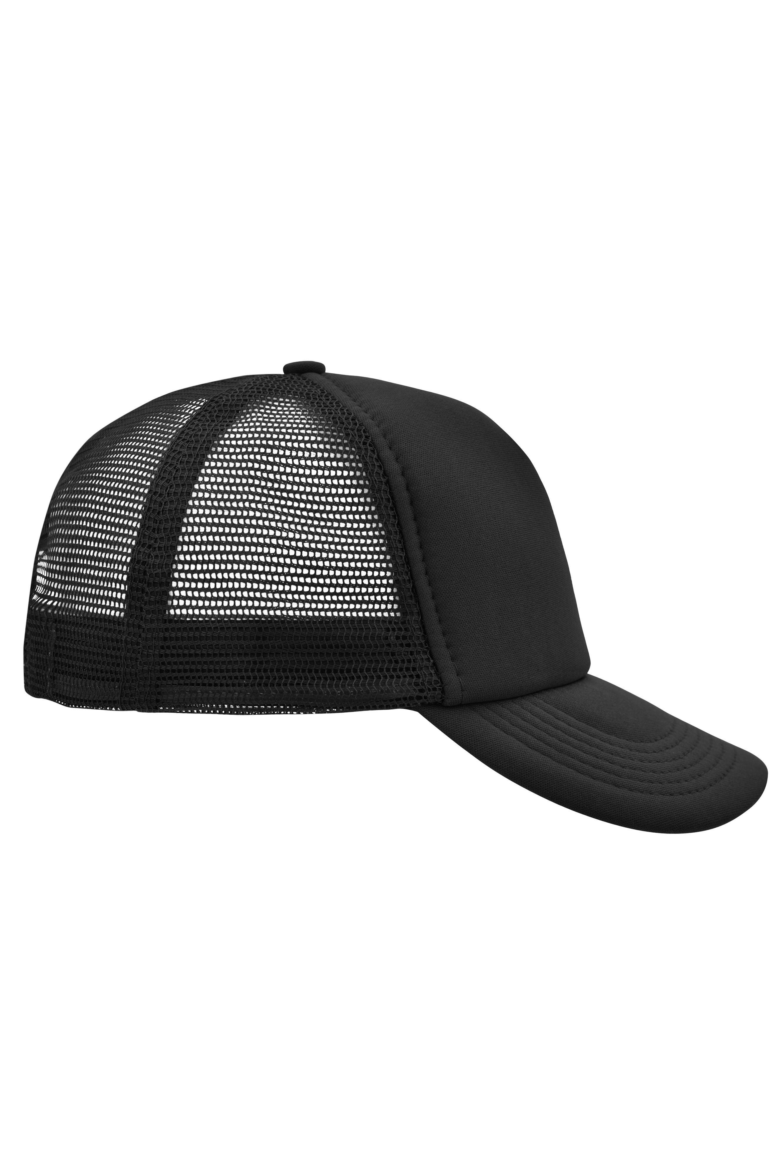 5 Panel Polyester Mesh Cap MB070 Trendiges 5 Panel Mesh Cap in zahlreichen Farbvarianten