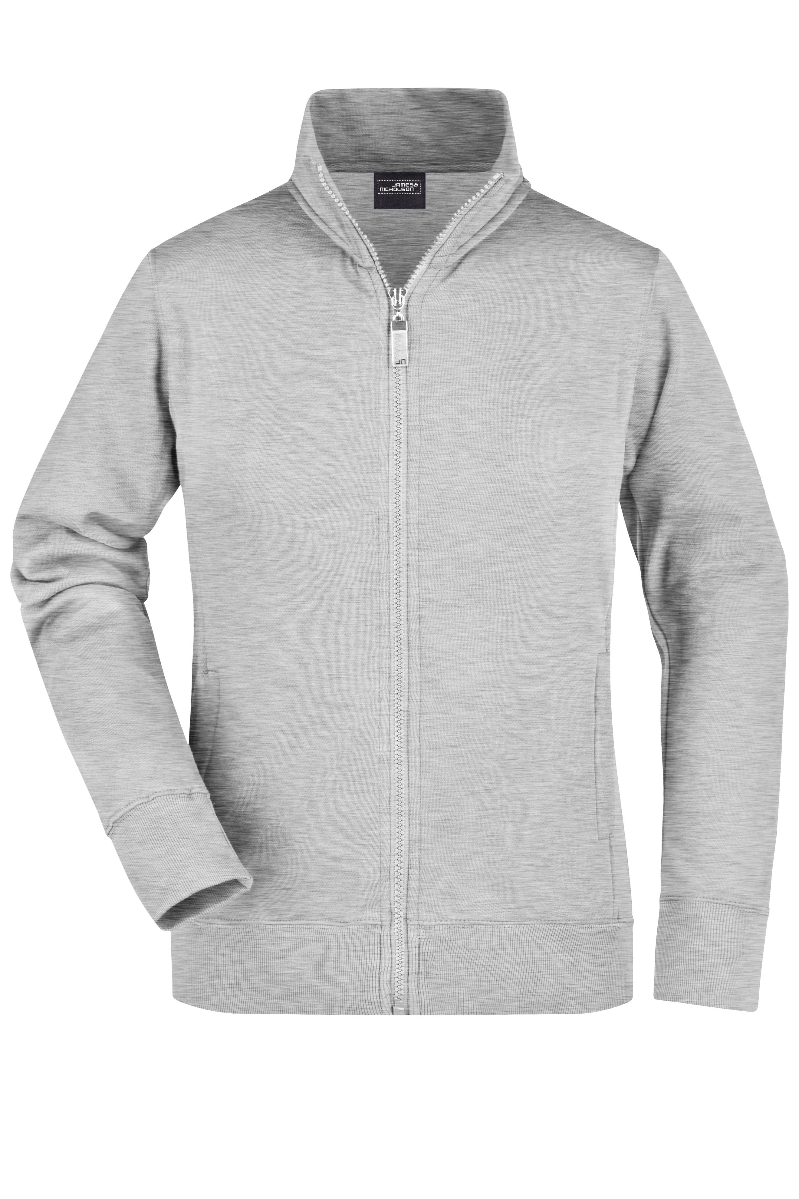 Ladies' Jacket JN052 Sweat-Jacke aus formbeständiger Sweat-Qualität