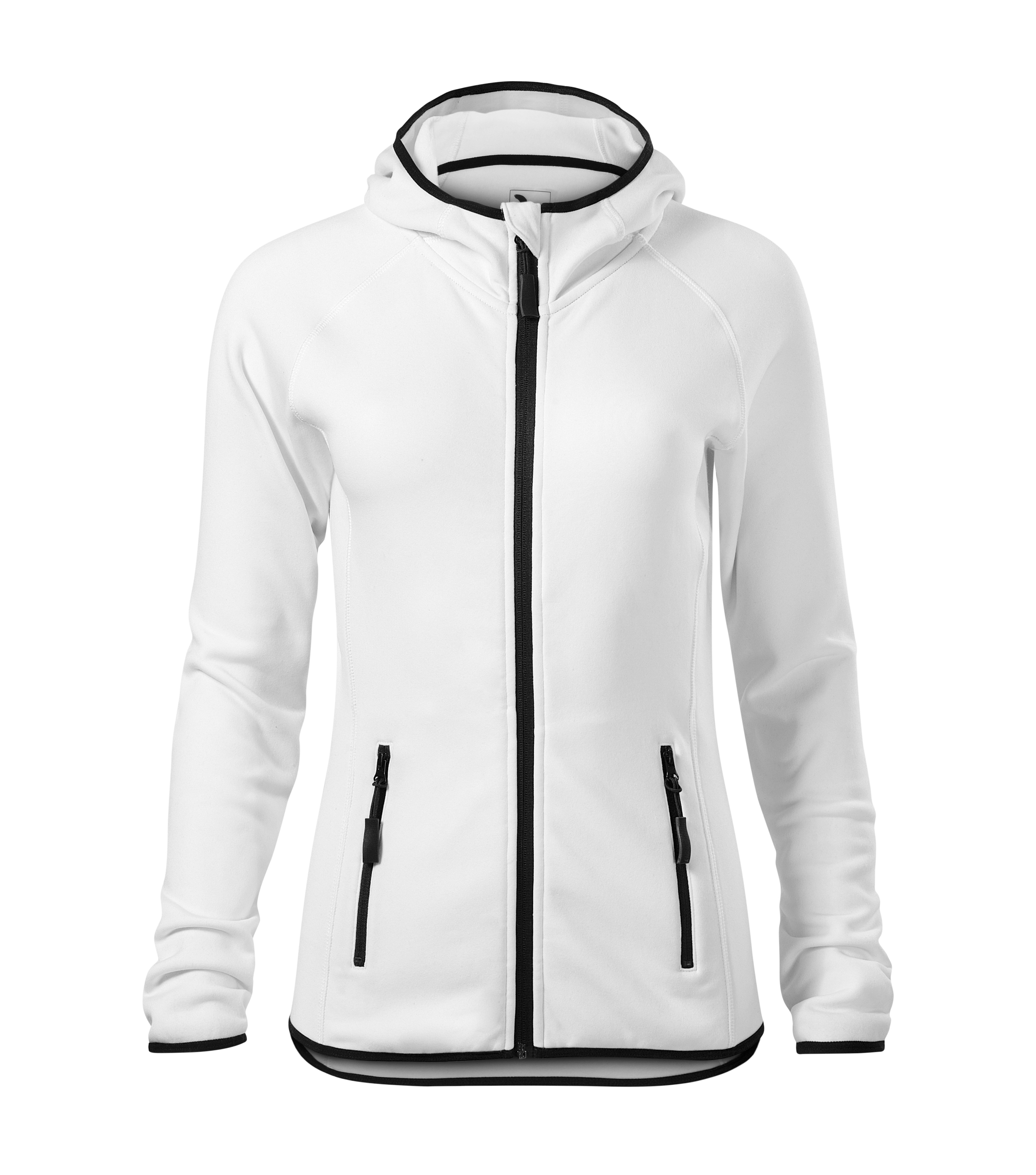 Damen Fleecejacke - Direct 418 - Kapuze mit Kinnschutz und Raglanärmel - leichte Kapuzenjacke für Damen und Frauen  geeignet für  Outdoor und Herbst
