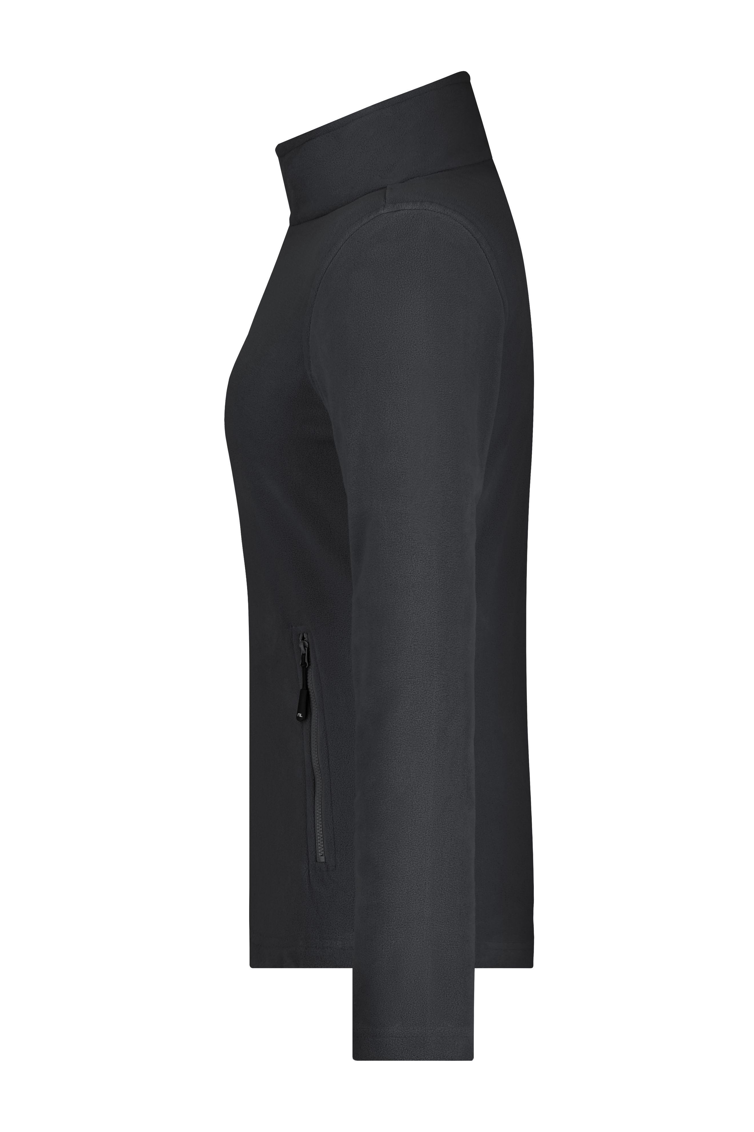 Ladies' Basic Fleece Jacket JN765 Klassische Fleece-Jacke mit Stehkragen