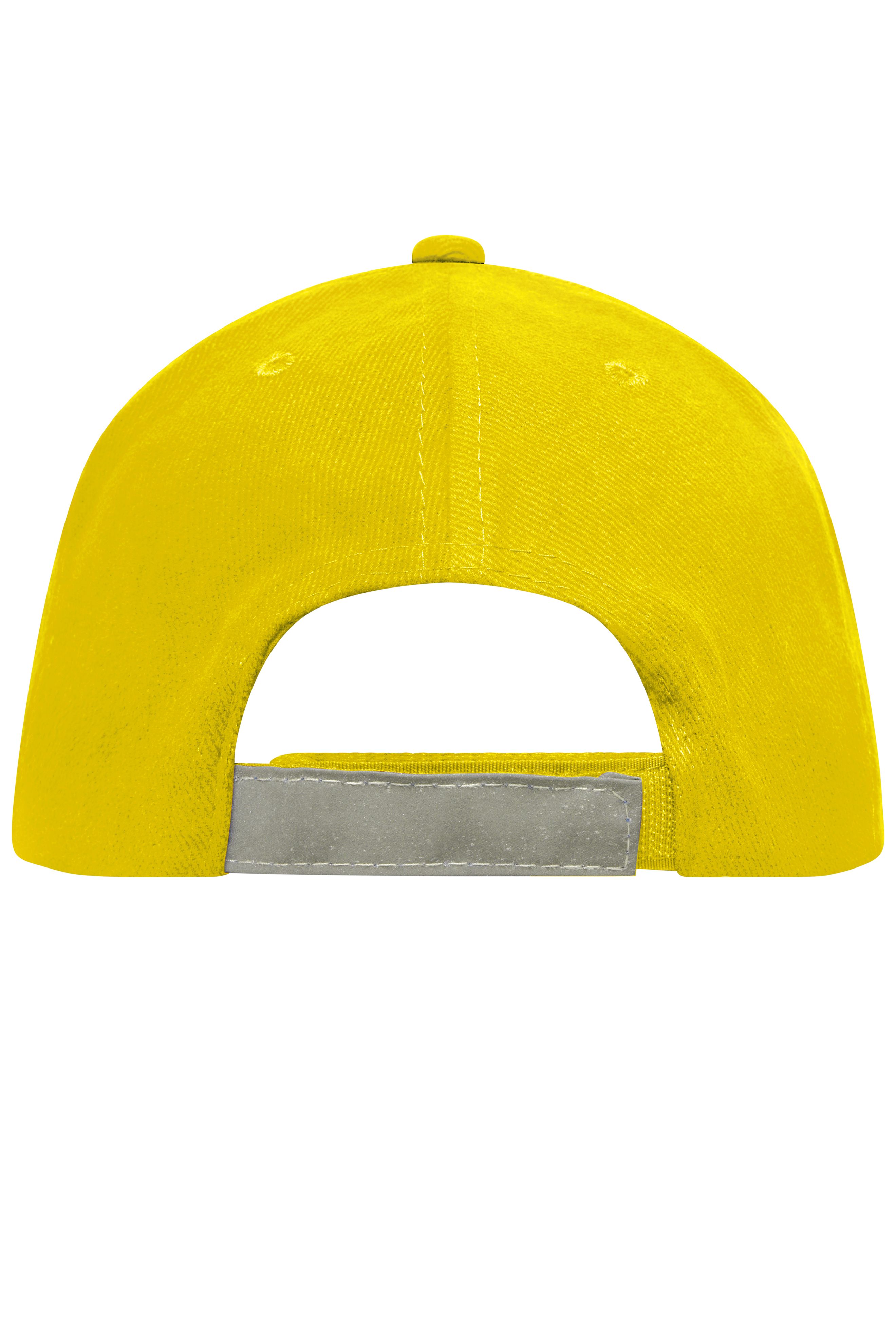 Security Cap for Kids MB6193 Originelles 6 Panel Cap mit reflektierender Schildeinfassung ( ohne Schutzfunktion/keine PSA )